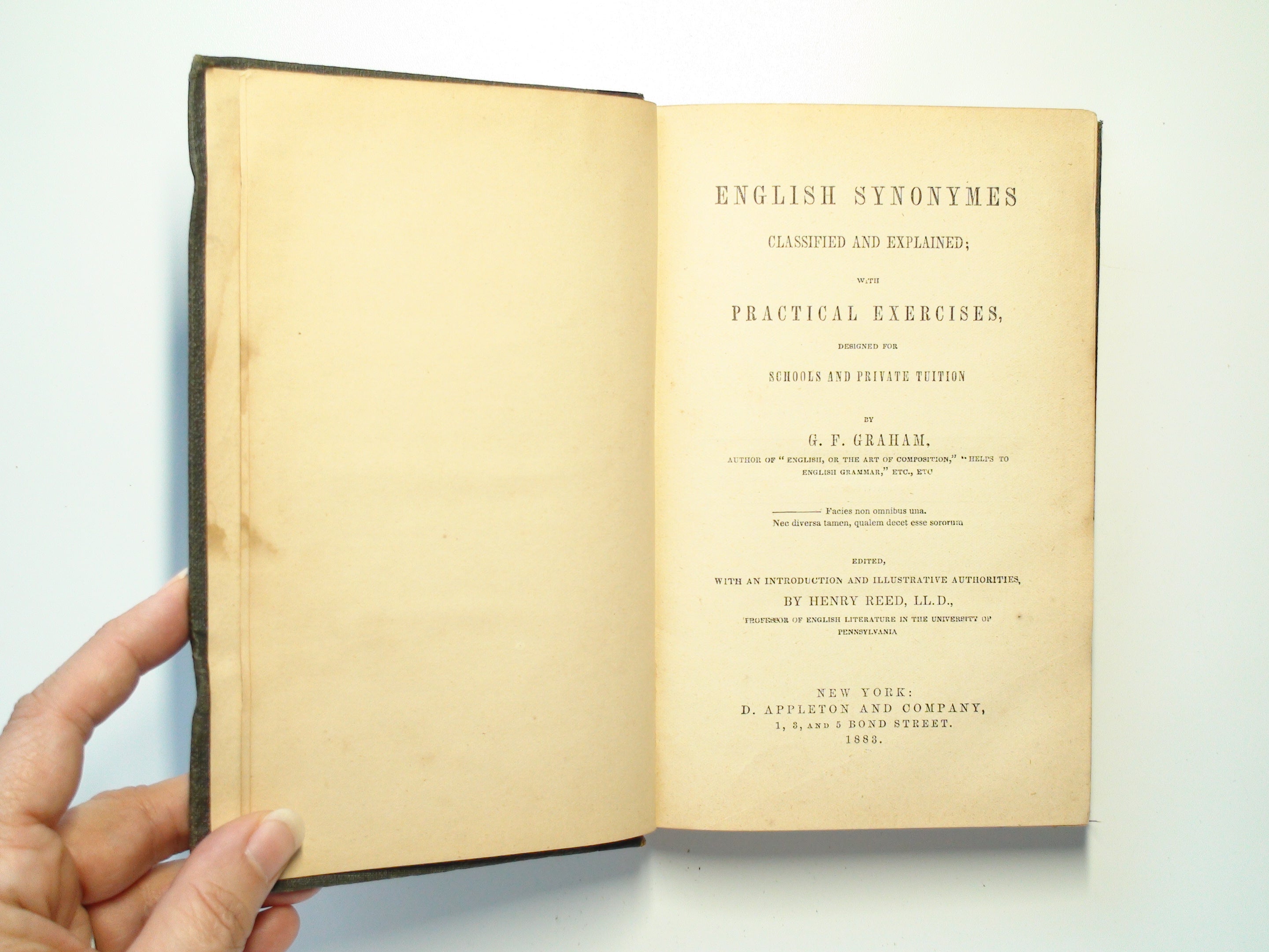 English Synonymes Classified and Explained, by G. F. Graham, 1883