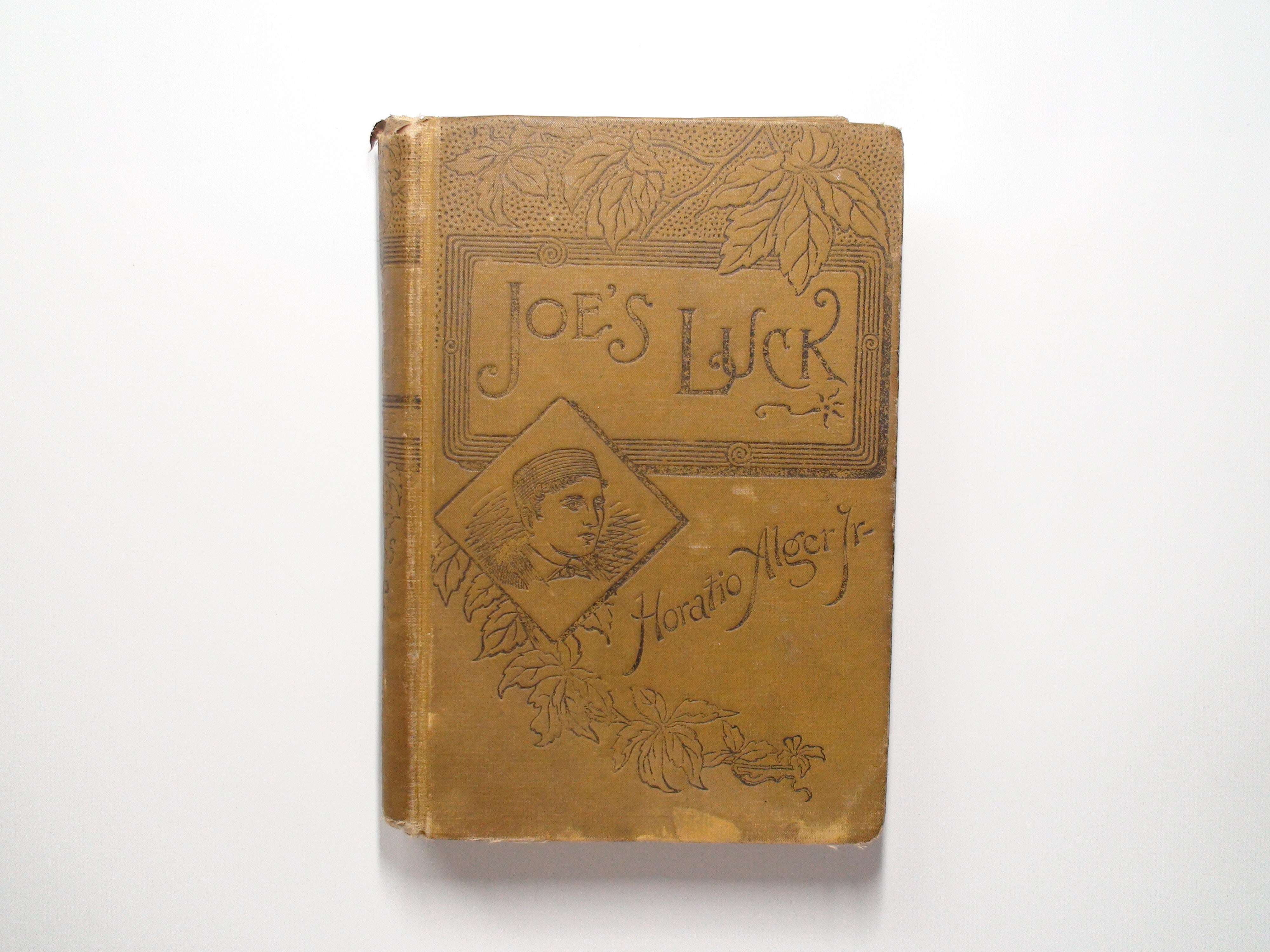 Joe's Luck, Boy's Adventures in California, by Horatio Alger, Illustrated, 1887