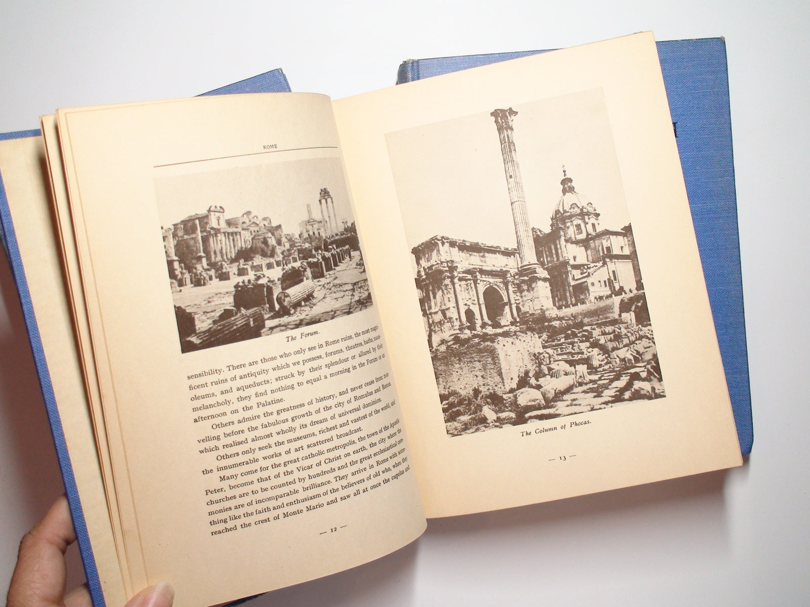 Travel Lover's Library, 3 Volumes, Venice, Florence, Rome, Illustrated, 1926