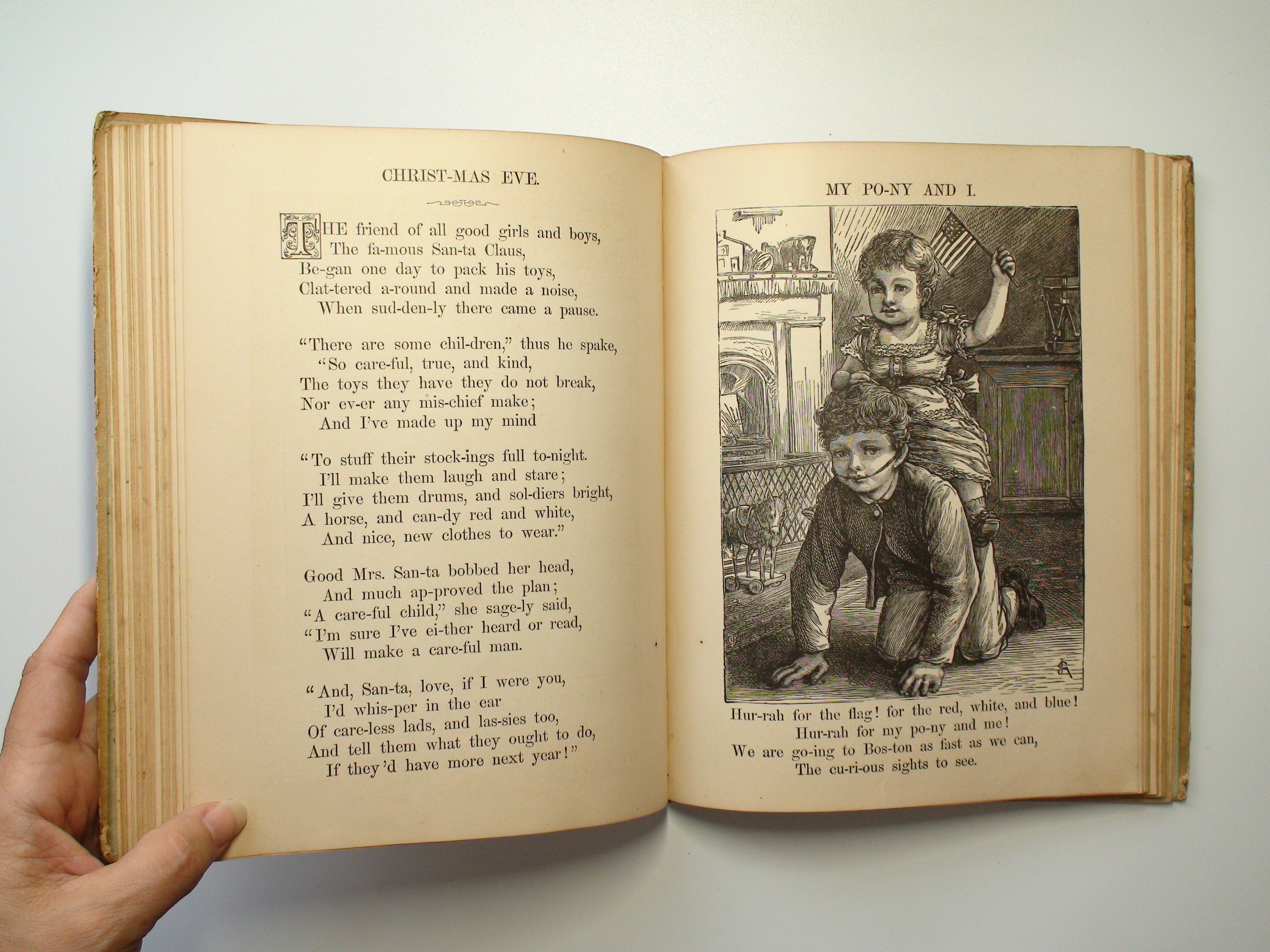Baby Ways, Pictures, Stories, and Rhymes, Children's Book, Illustrated, 1881