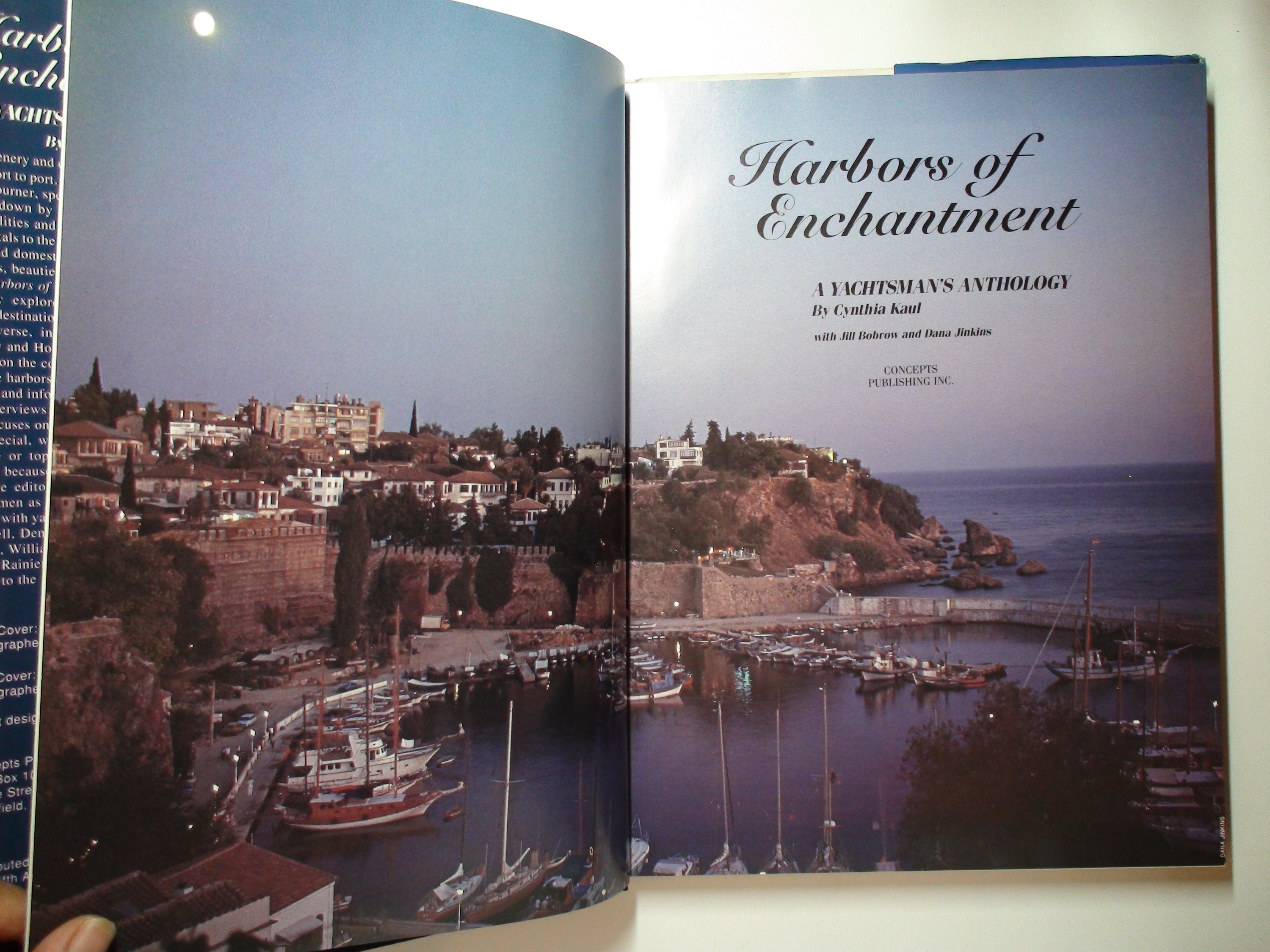 Harbors of Enchantment, Yachtsman's Anthology, Cynthia Kaul, Illustrated, 1989