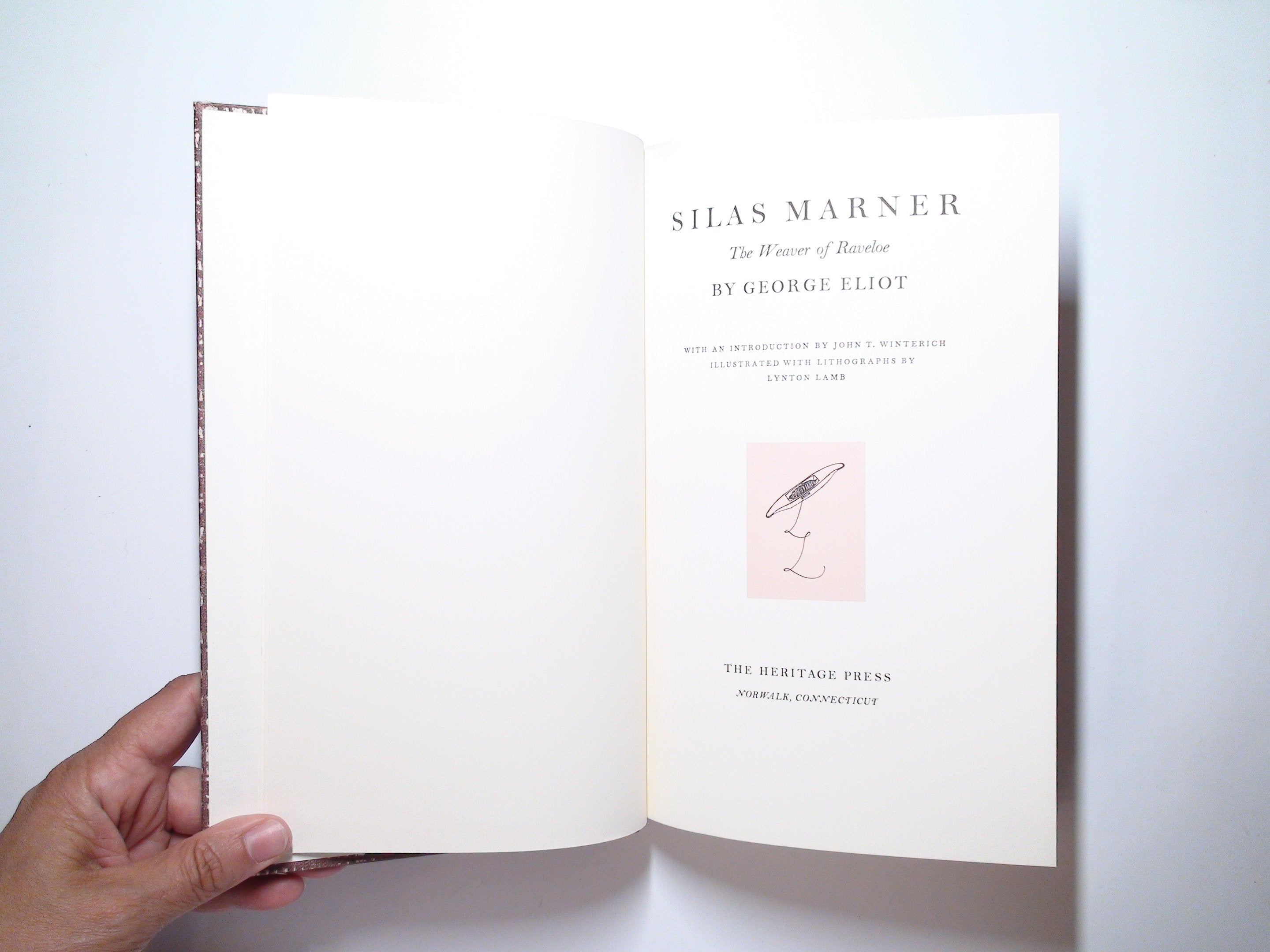Silas Marner, by George Eliot, Illustrated, 1st Ed, in Slipcase, 1954