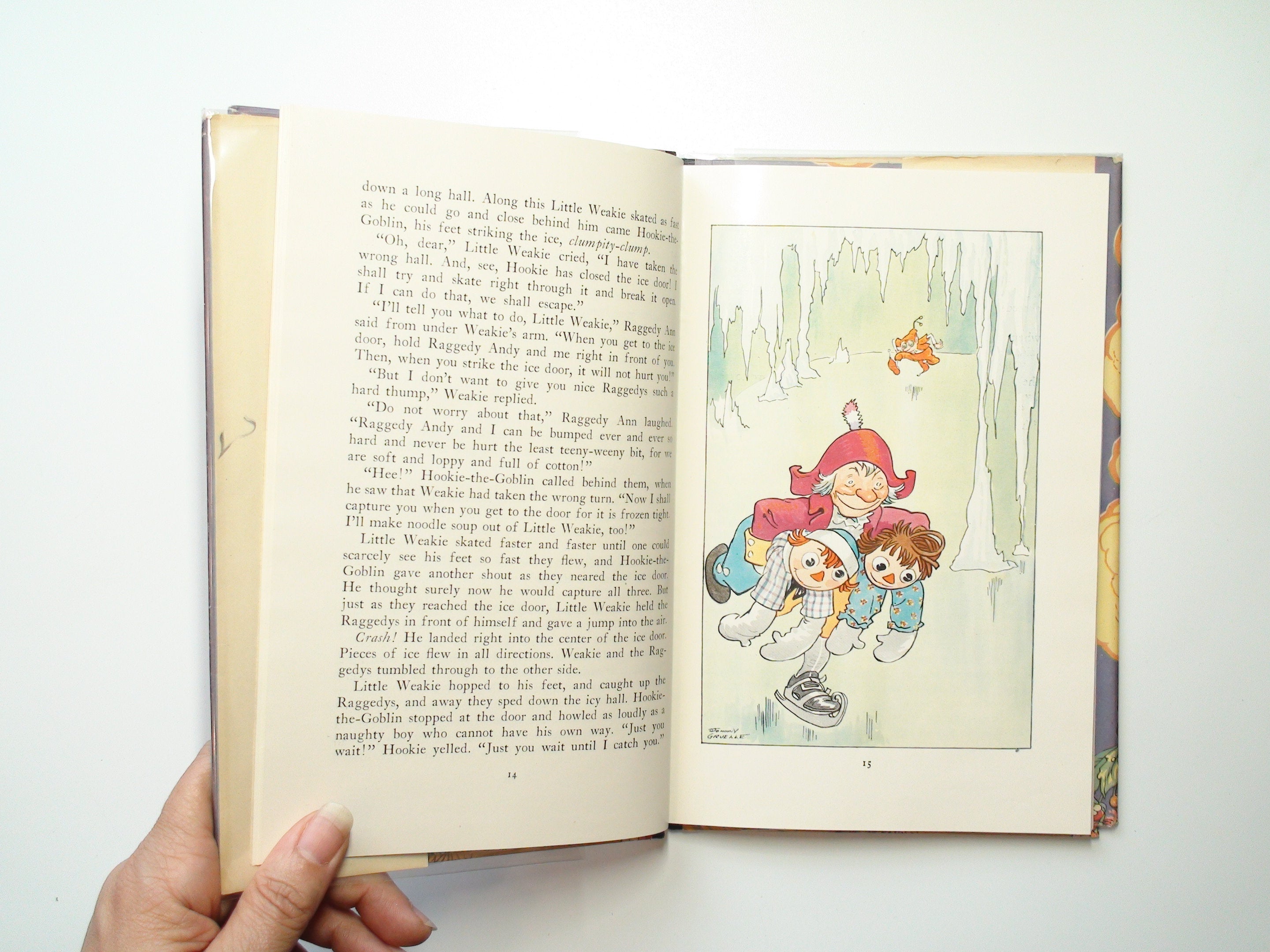 Raggedy Ann in Cookie Land, Johnny Gruelle, 1st Ed, w DJ, Illustrated, 1931, Very Good