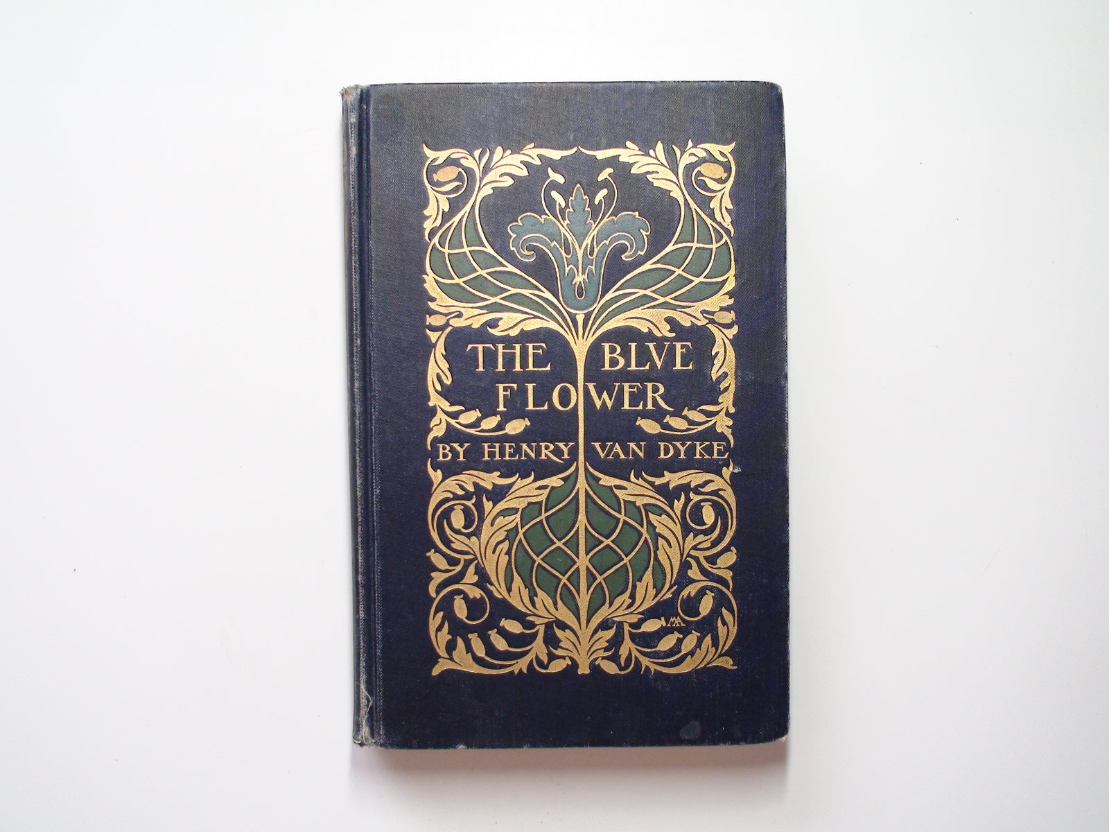 The Blue Flower by Henry Van Dyke, 1st Ed, Illustrated, Margaret Armstrong Cover, 1902