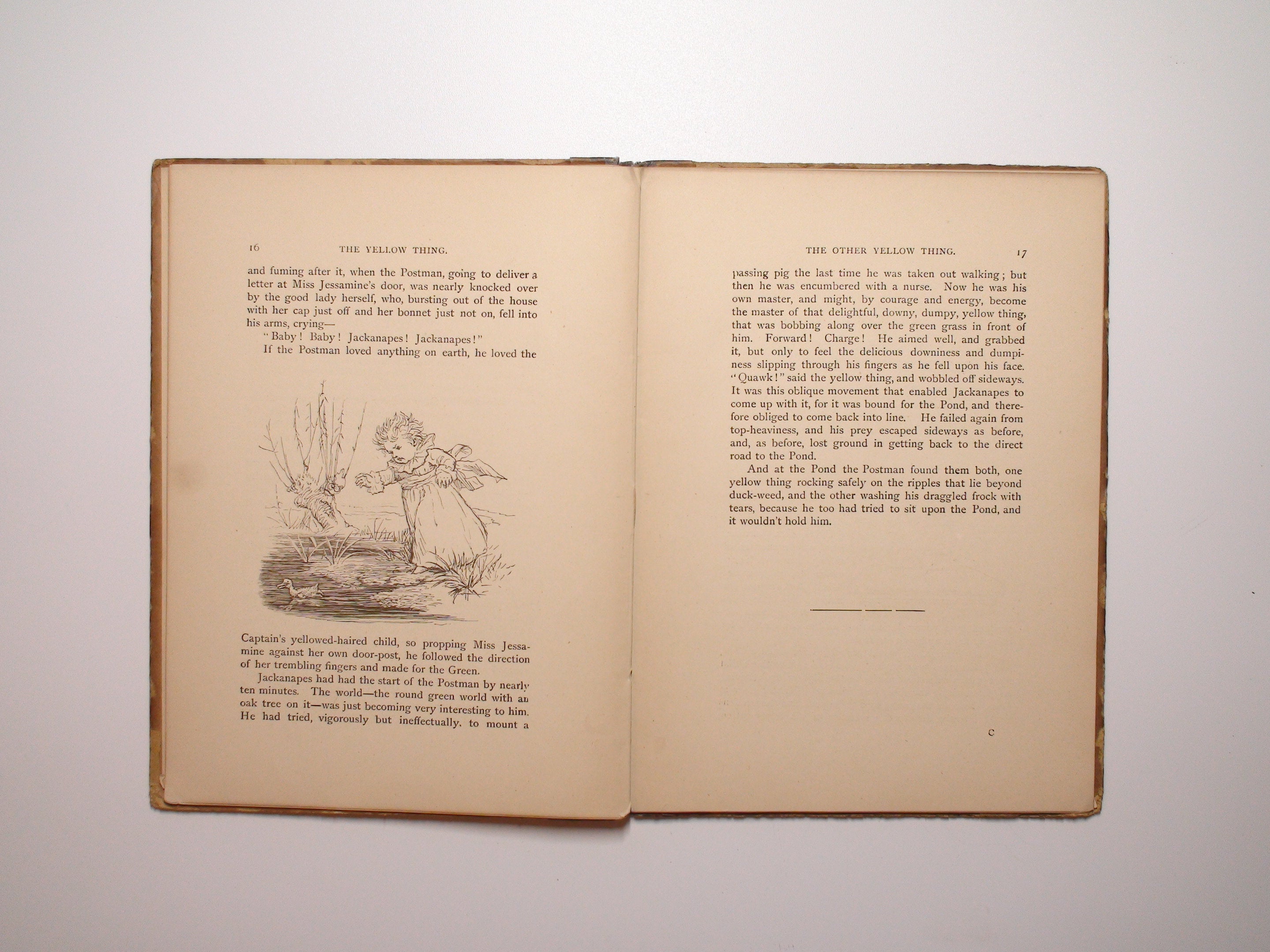 Jackanapes, Juliana Horatia Ewing, Illustrated by Caldecott, 1st. Ed., Rare