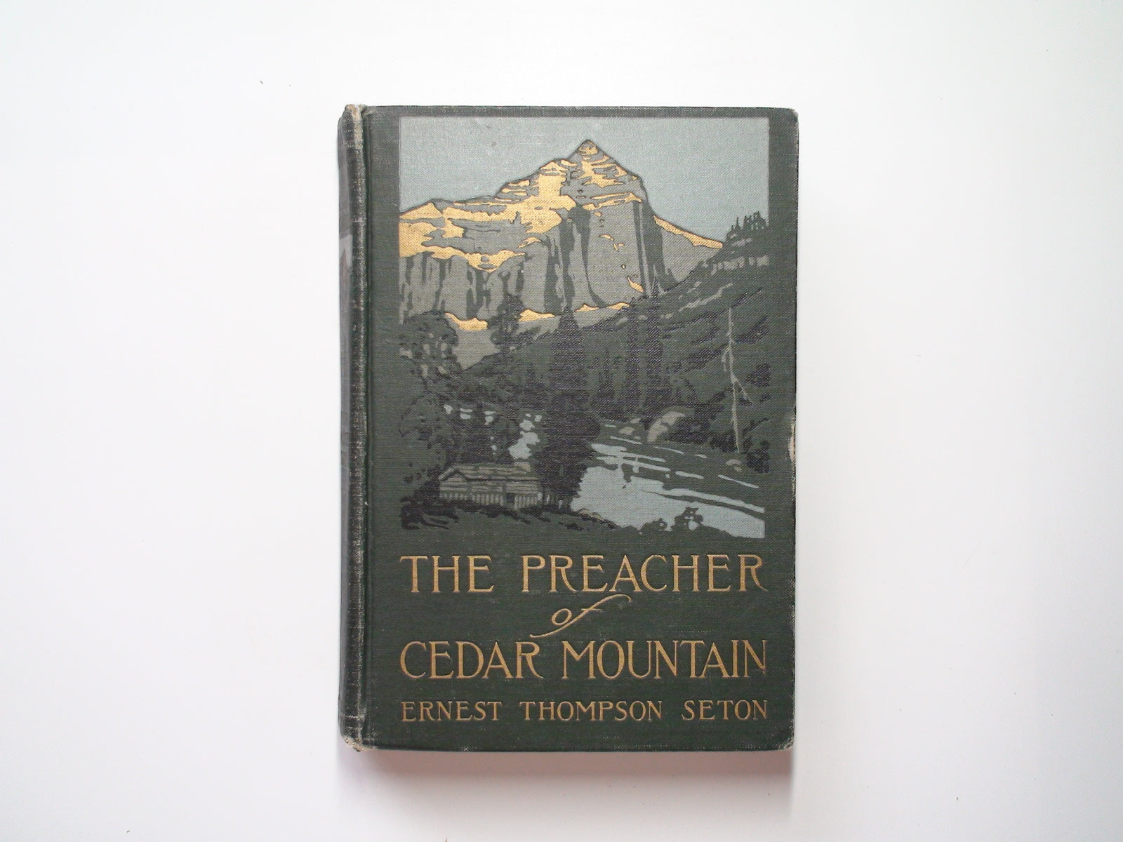 The Preacher of Cedar Mountain, by Ernest Thompson Seton, 1st Ed, 1917