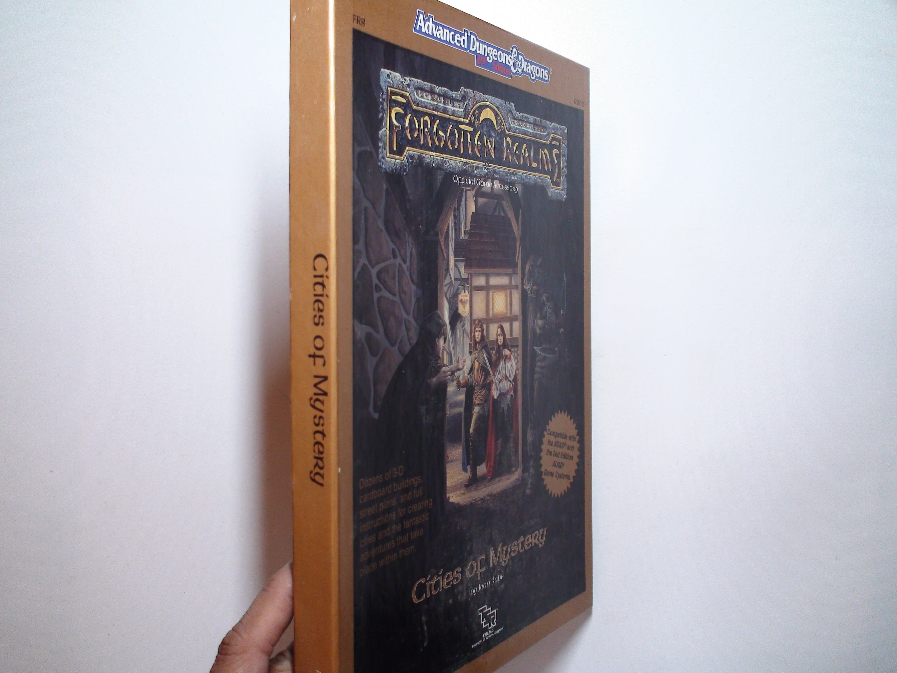 Forgotten Realms, Cities of Mystery, In Box, TSR AD&D FR8 #9262, 1989