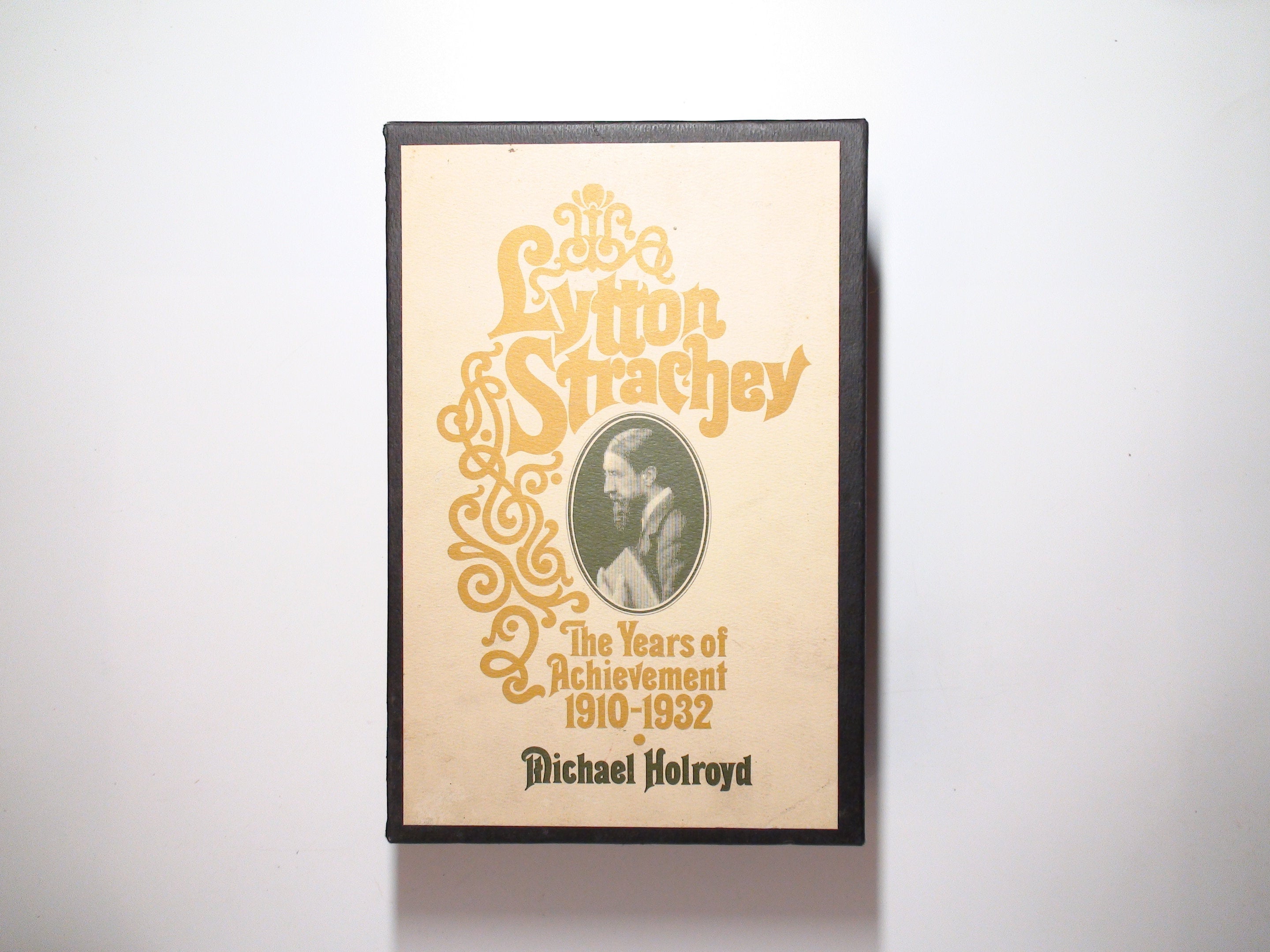Lytton Strachey, Biography, by Michael Holroyd, 1st Ed, 2 VOL, in Slipcase, 1968