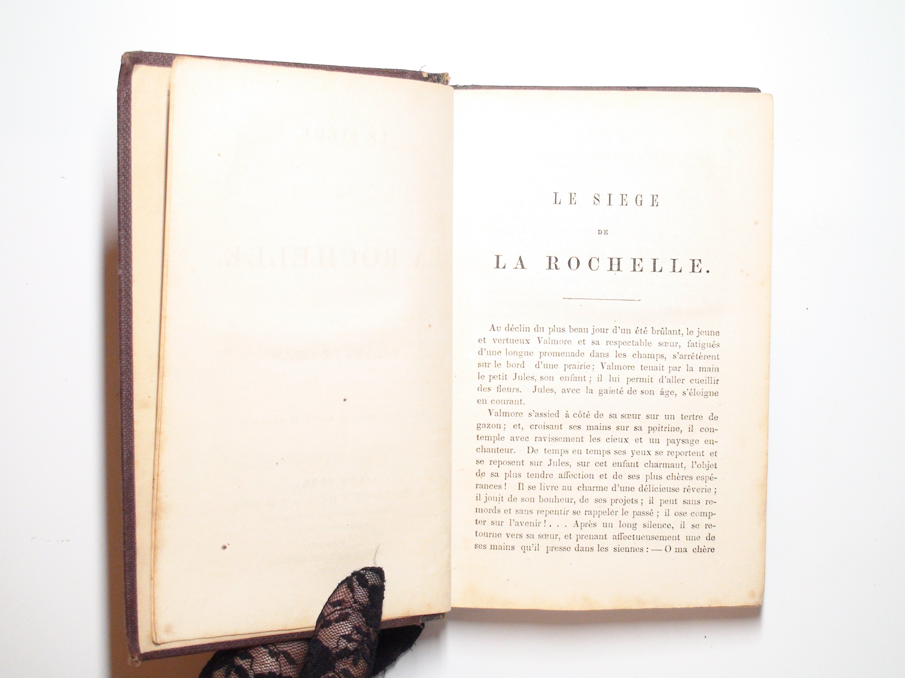 Le Siége De La Rochelle. Par Madame De Genlis. Nouvelle Edition, 1860.