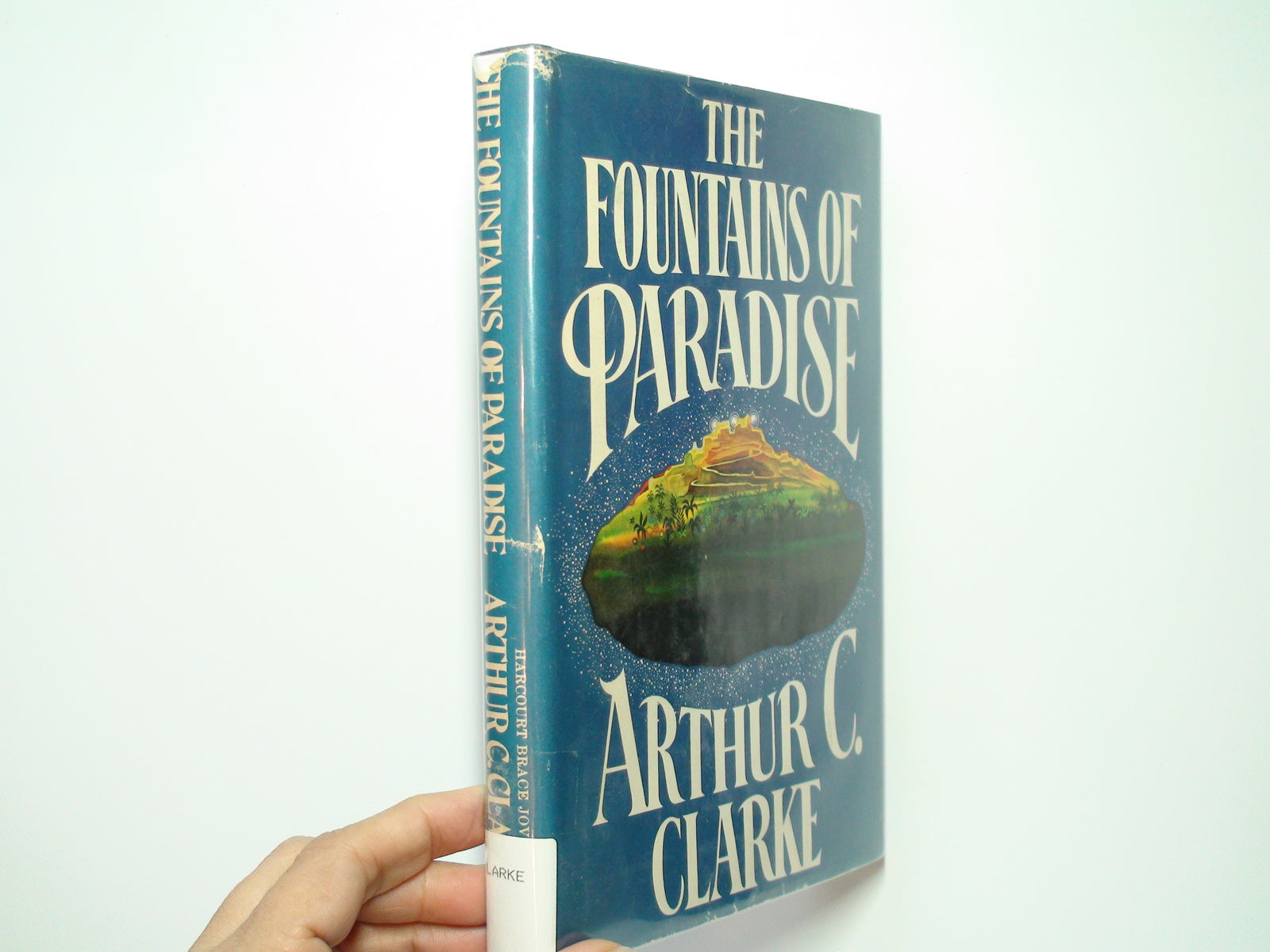 The Fountains of Paradise, Arthur C. Clarke, with Dust Jacket, Book Club Ed, 1979