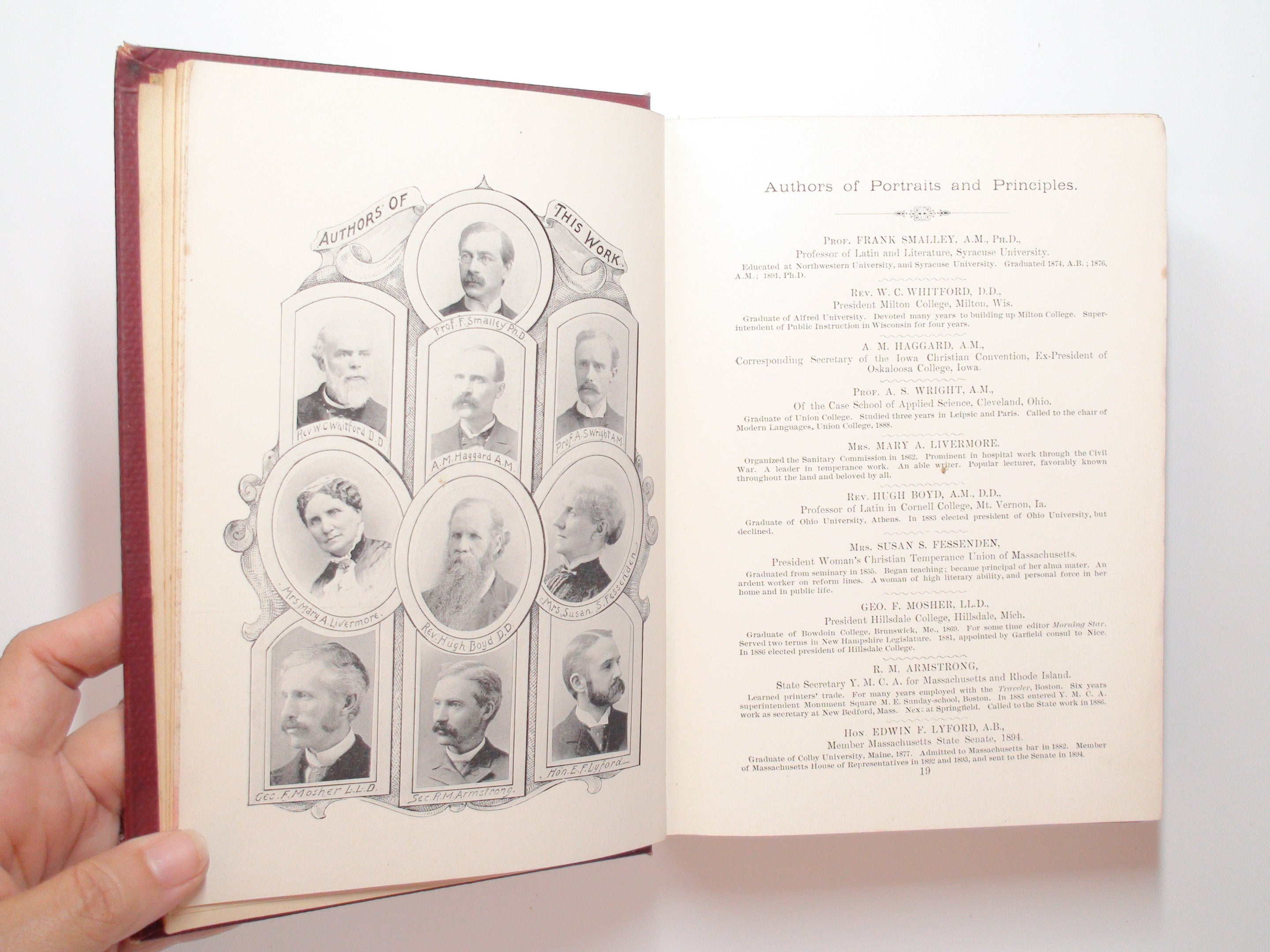 Portraits and Principles of the World's Great Men and Women, William C. King, 1894