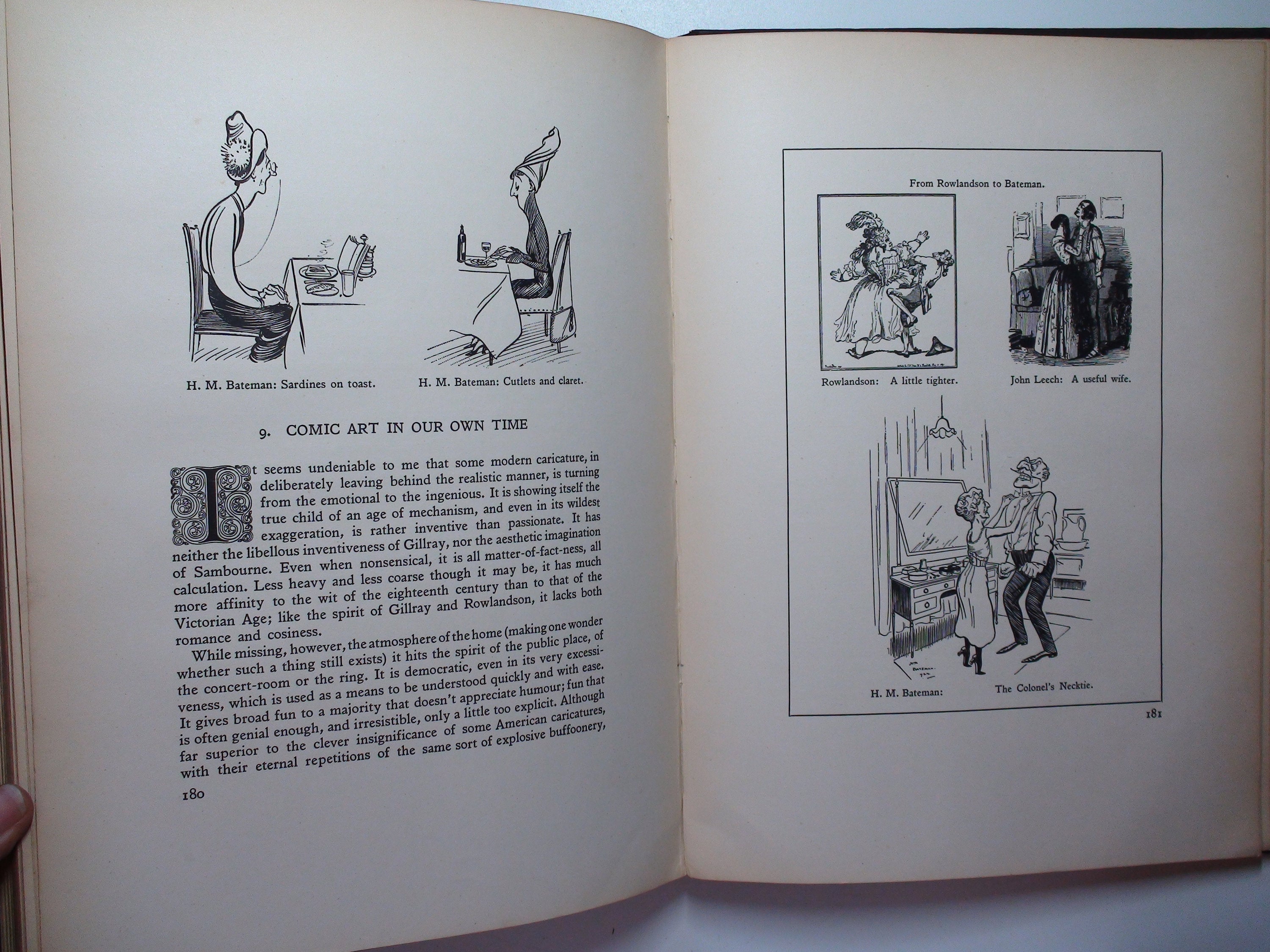 Comic Art in England, by Cornelis Veth, Illustrated, 1930