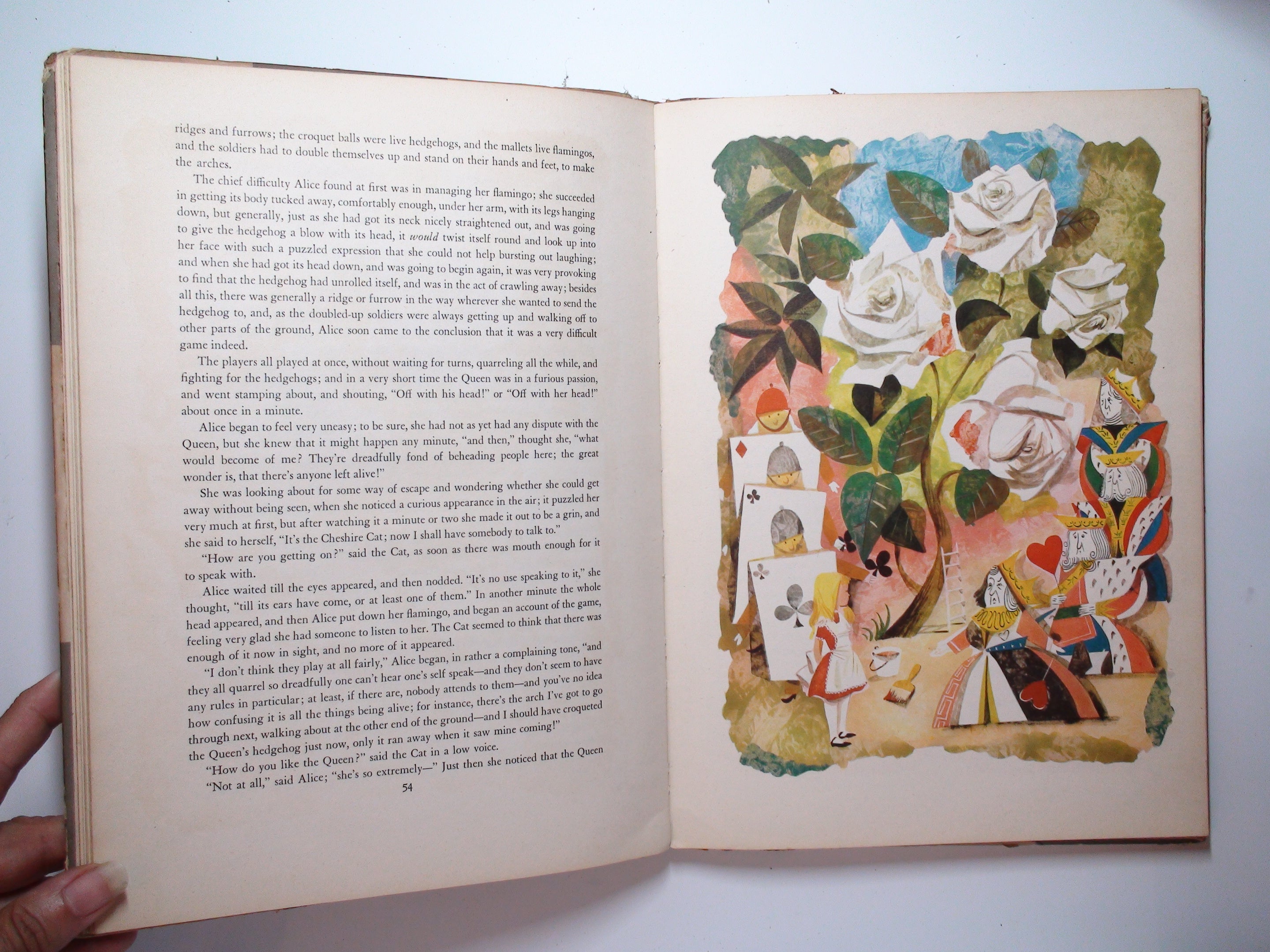 Alice's Adventures in Wonderland, Lewis Caroll, Illustrated by Leonard Weisgard, 1949