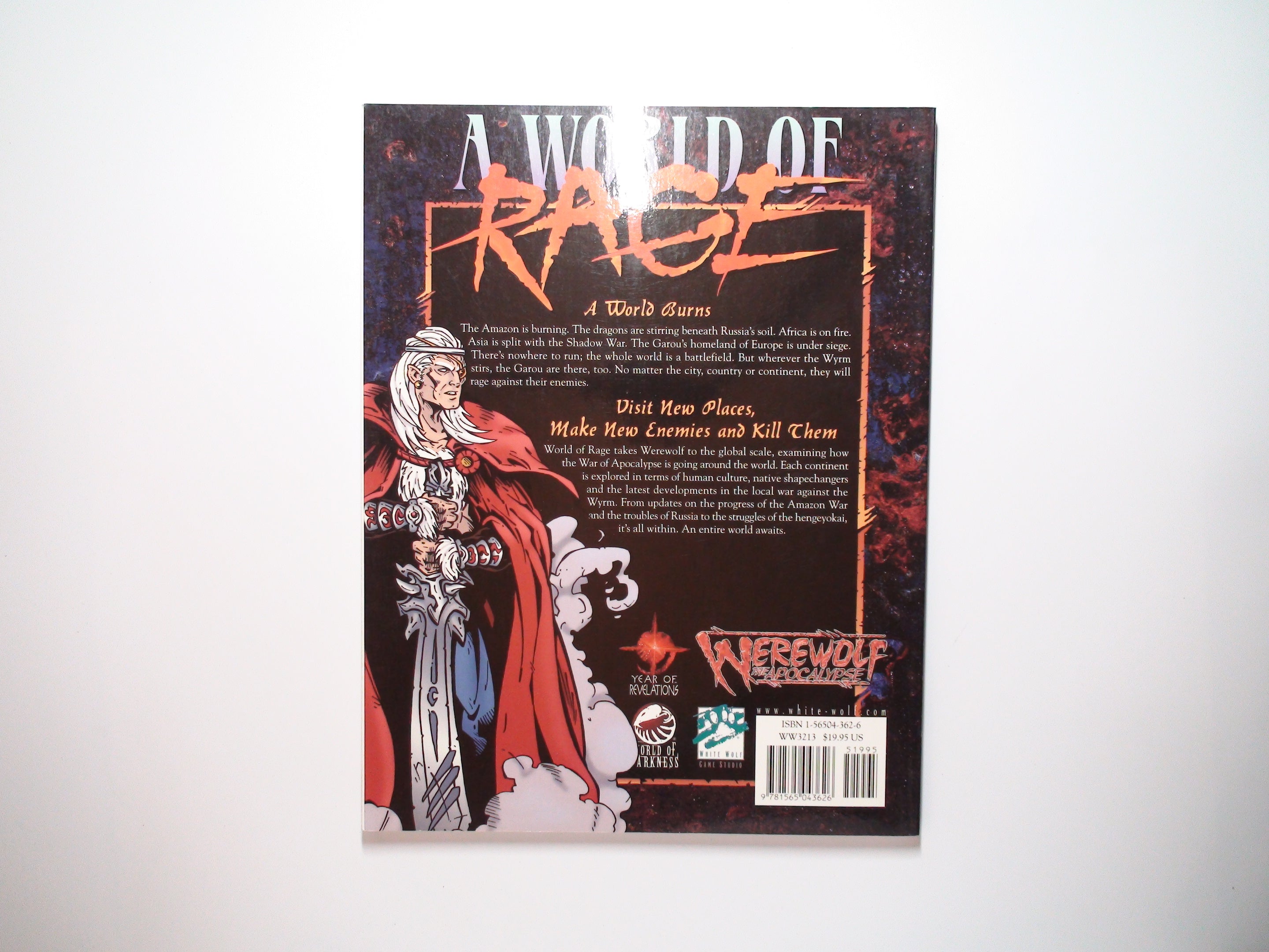 A World of Rage, Werewolf the Apocalypse, White Wolf, WW3213, 2000