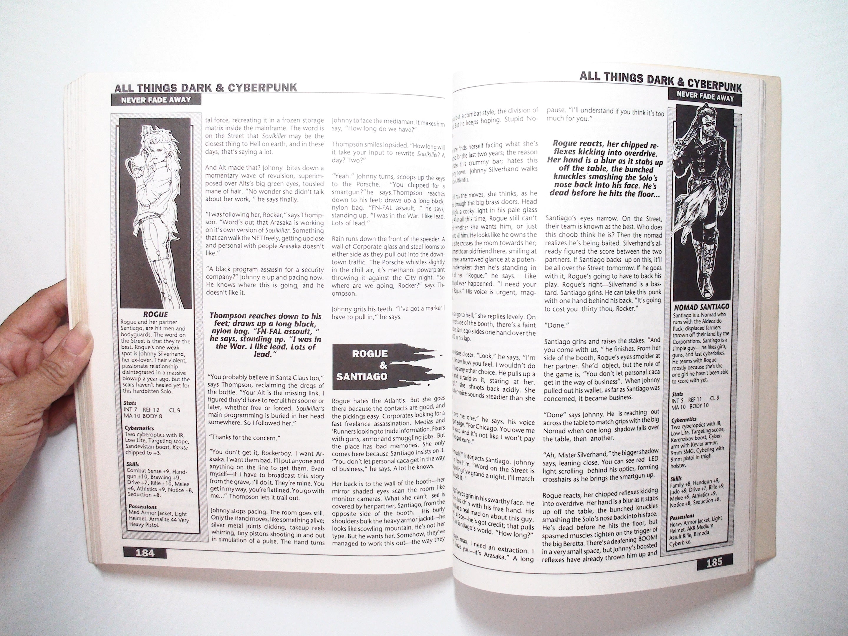 Cyberpunk 2020 RPG 2nd Ed., 1st Print, Core Rulebook, R. Talsorian CP3002, 1990