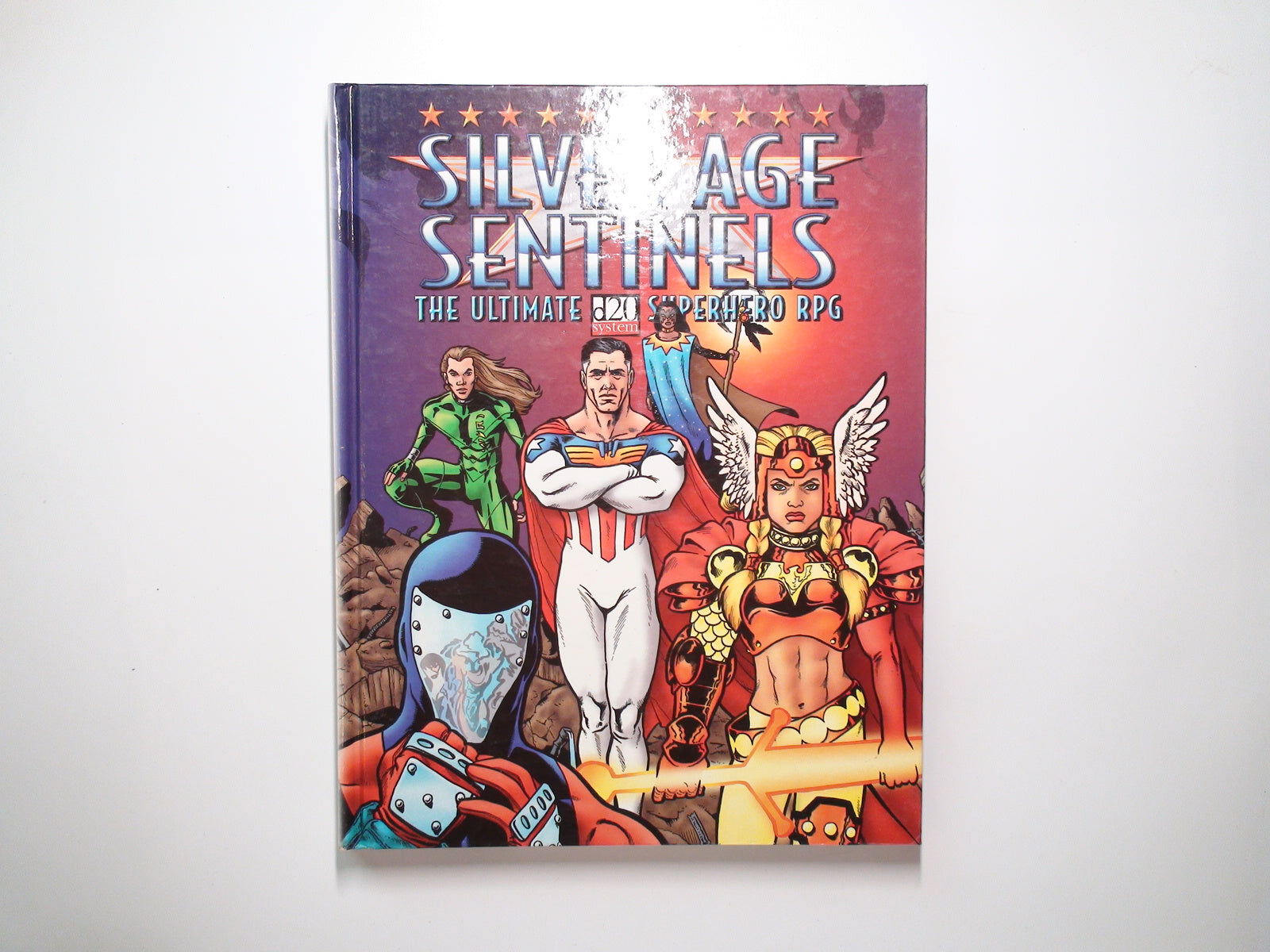 Silver Age Sentinels, Guardians of Order, Superhero RPG, d20, Rulebook, 2002
