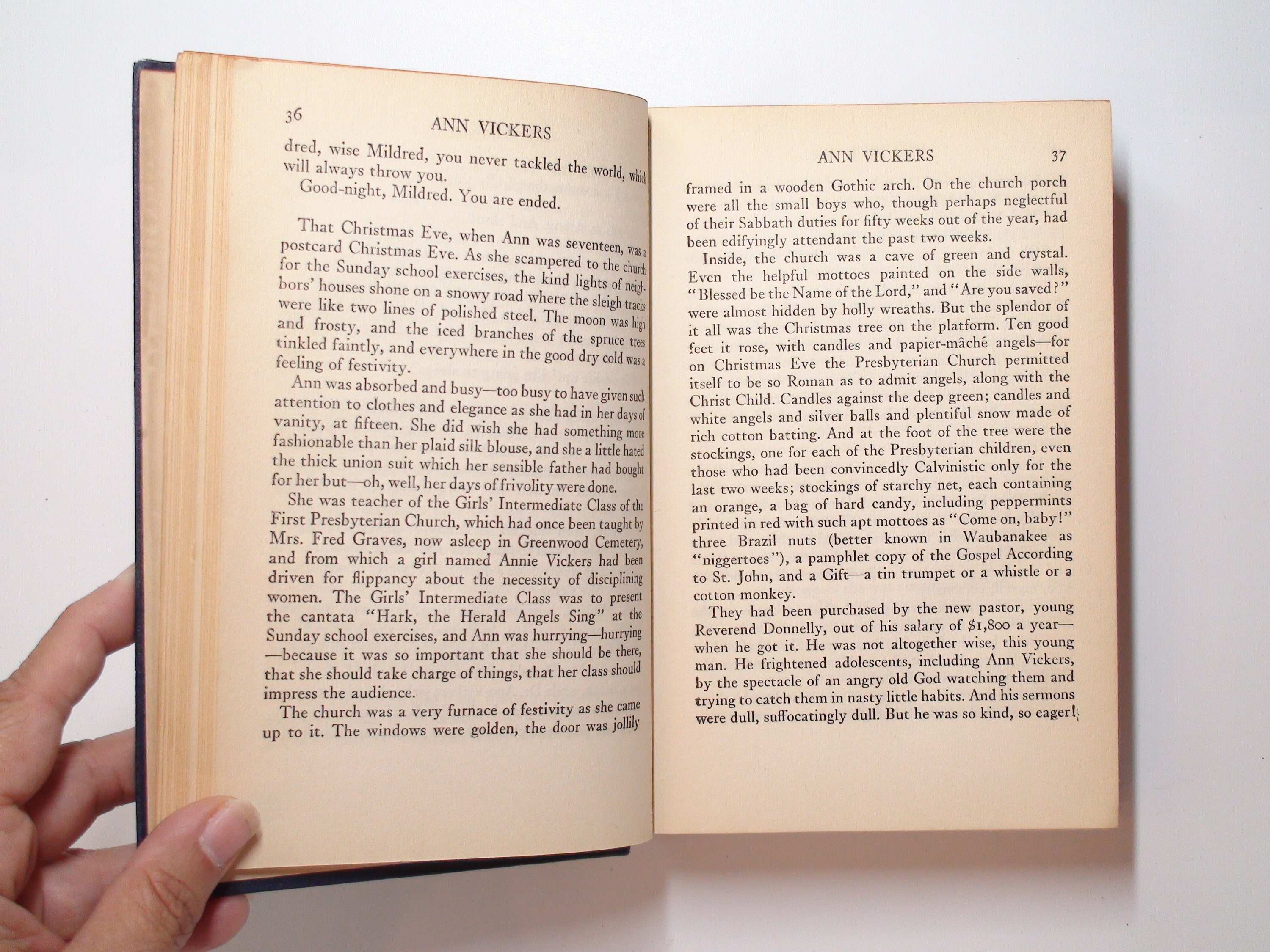 Ann Vickers by Sinclair Lewis, Grosset & Dunlap, 1st Ed, 1933