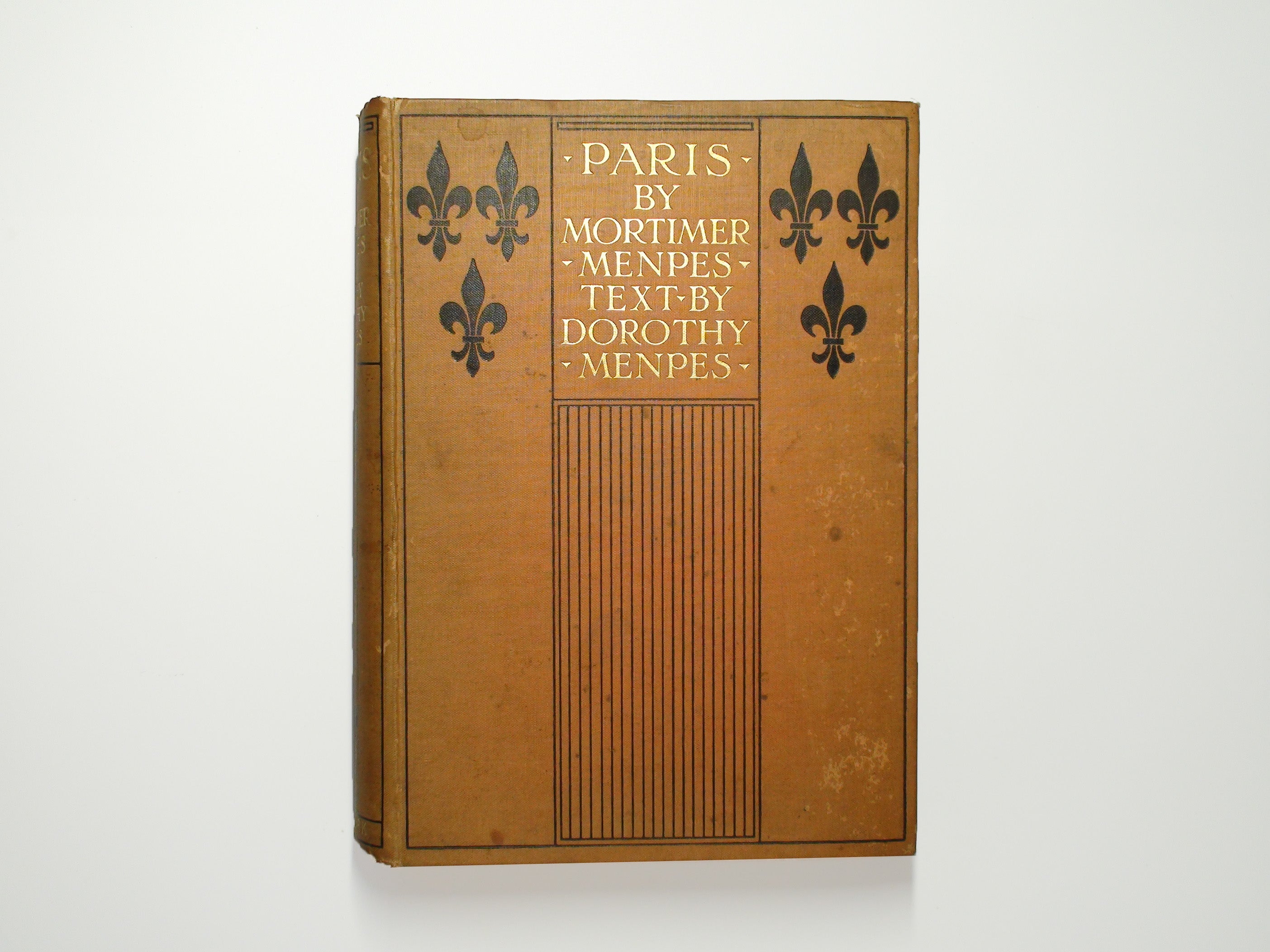 Paris by Mortimer Menpes, and Dorothy Menpens, Illustrated in Color, 1st Ed, 1909