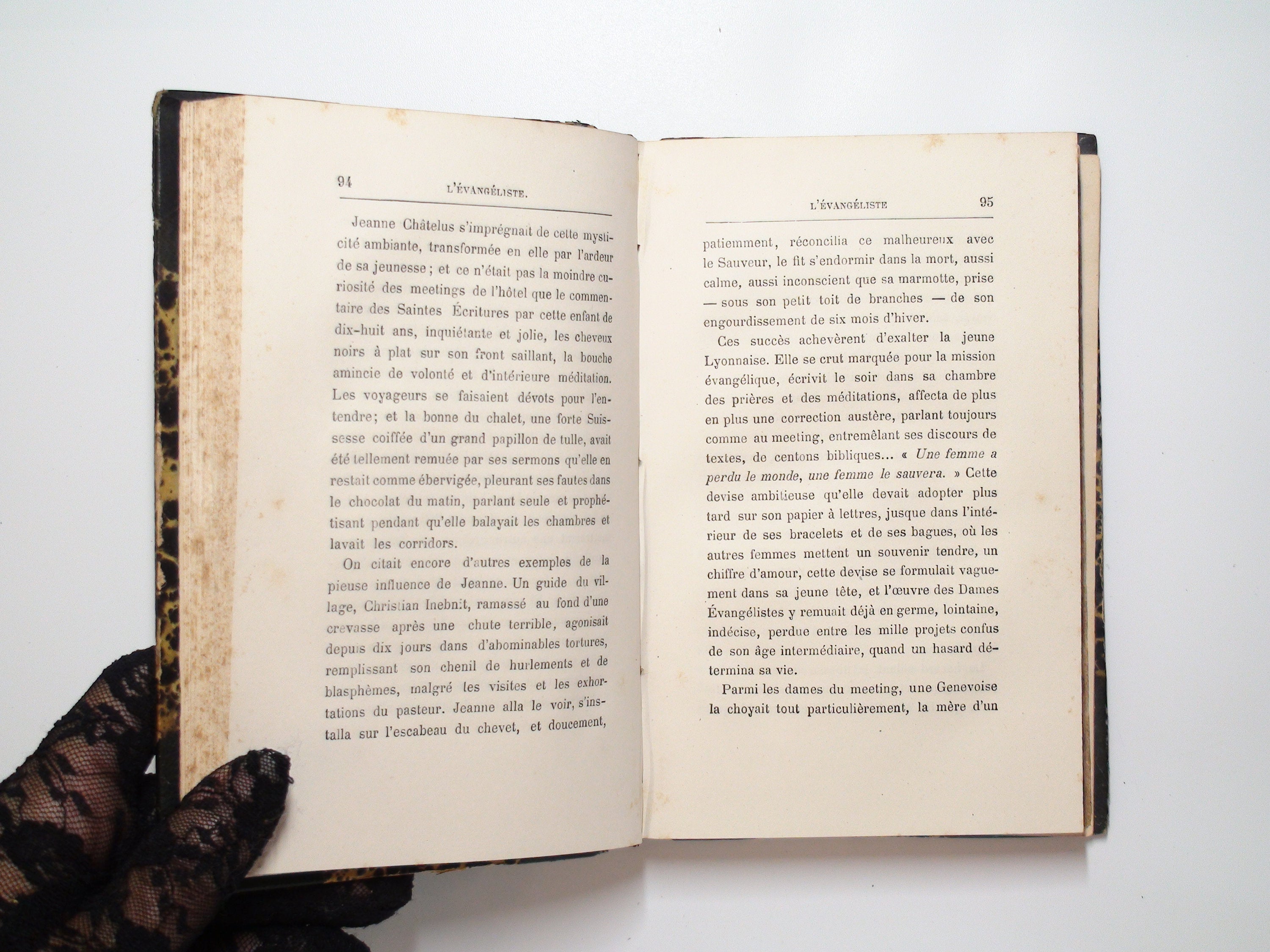 L'Evangéliste, Alphonse Daudet, 21st Ed, French Language Novel, 1883