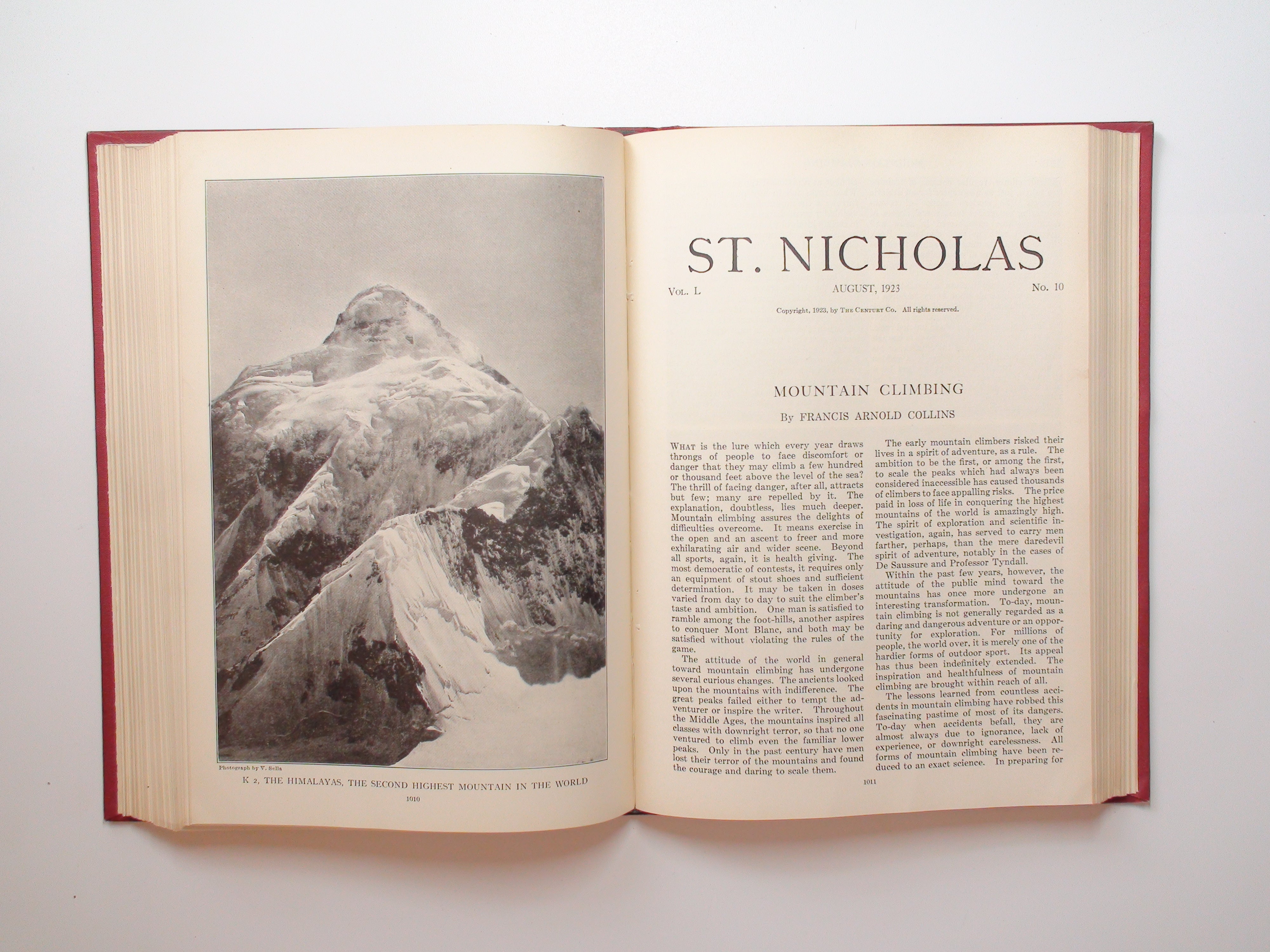 St. Nicholas Illustrated Children's Magazine, Vol L, Part I and II, 1923