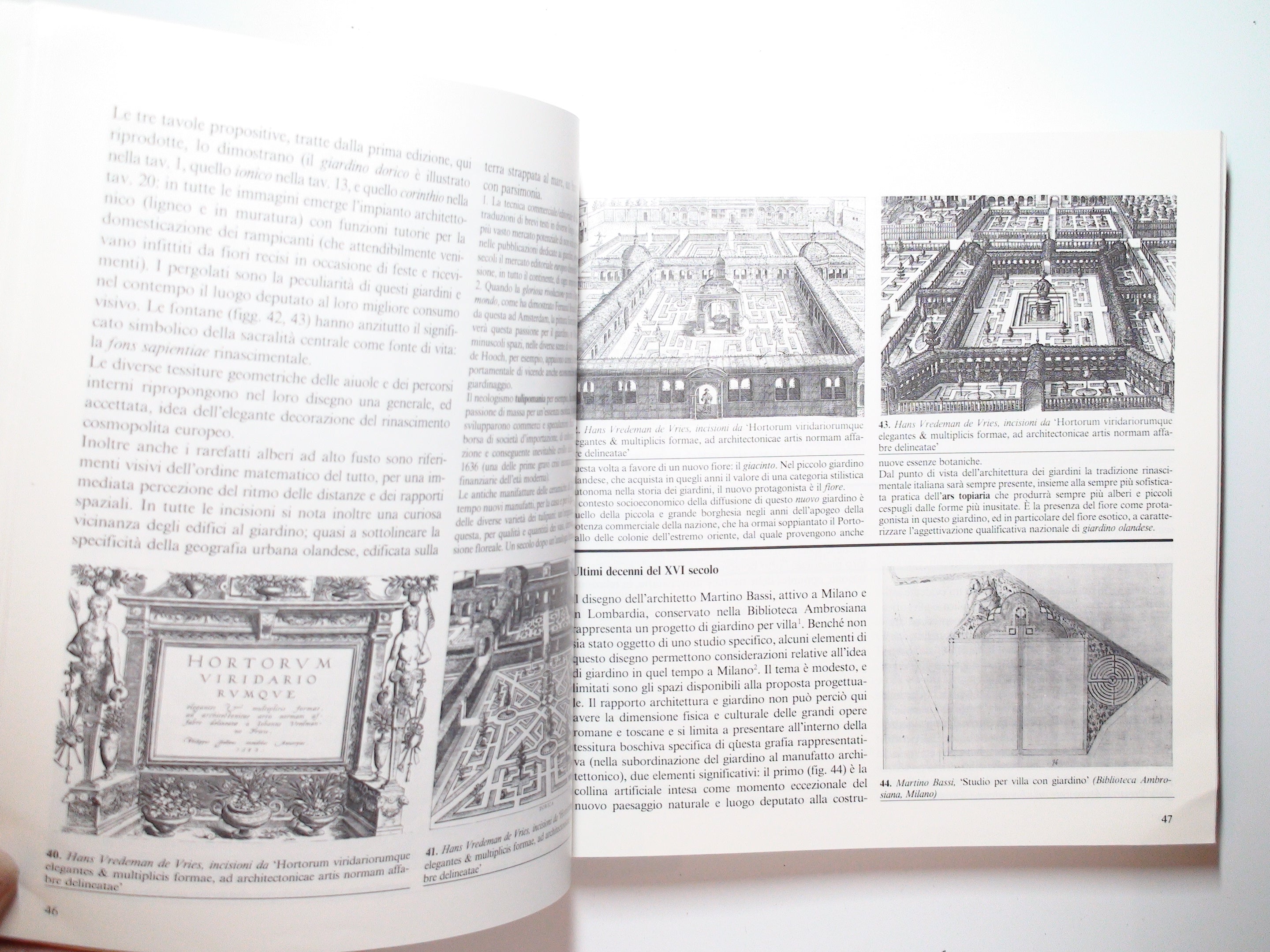 Il Giardino a Milano, Virgilio Vercelloni, Illustrated, 1st Ed, Italian, 1986