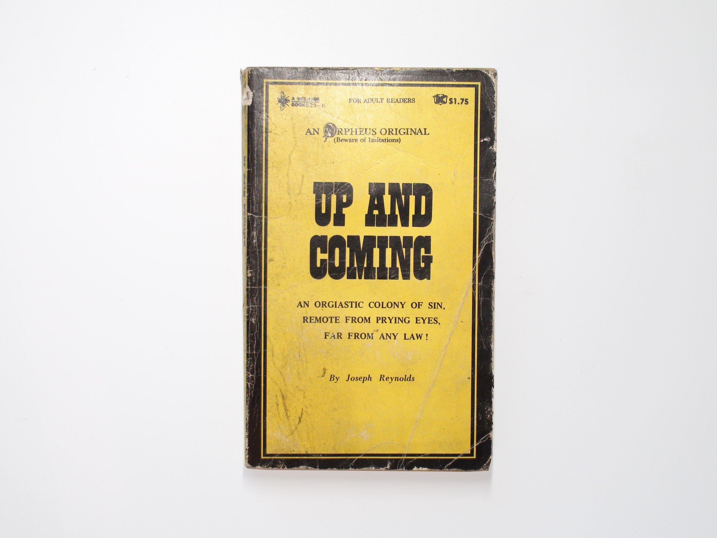Up and Coming, by Joseph Reynolds, An Orpheus Original Erotic Novel, 1970