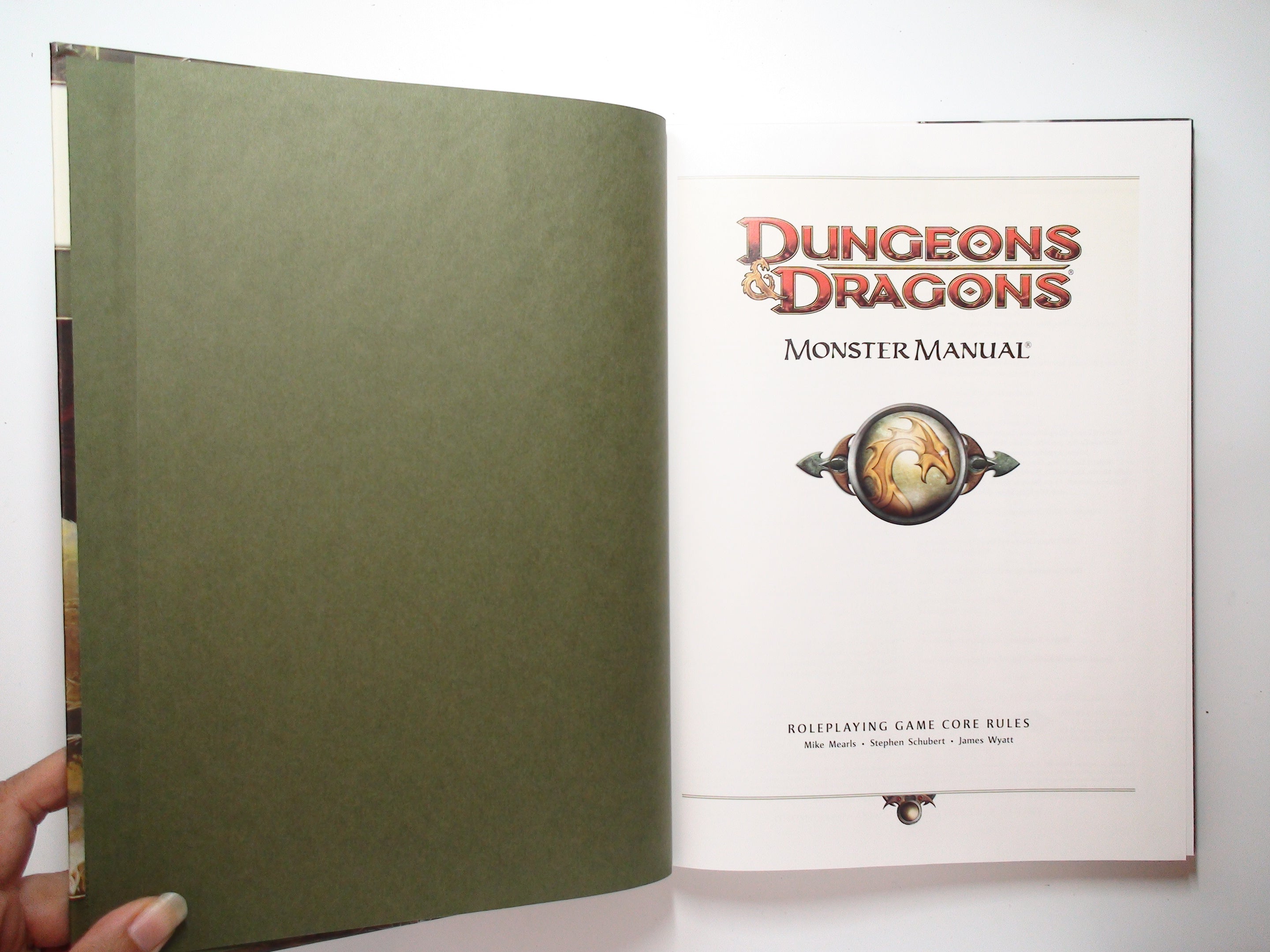 Dungeons and Dragons 4th Edition Core Rules Boxed Set, 1st Ed, 1st Print, 2008