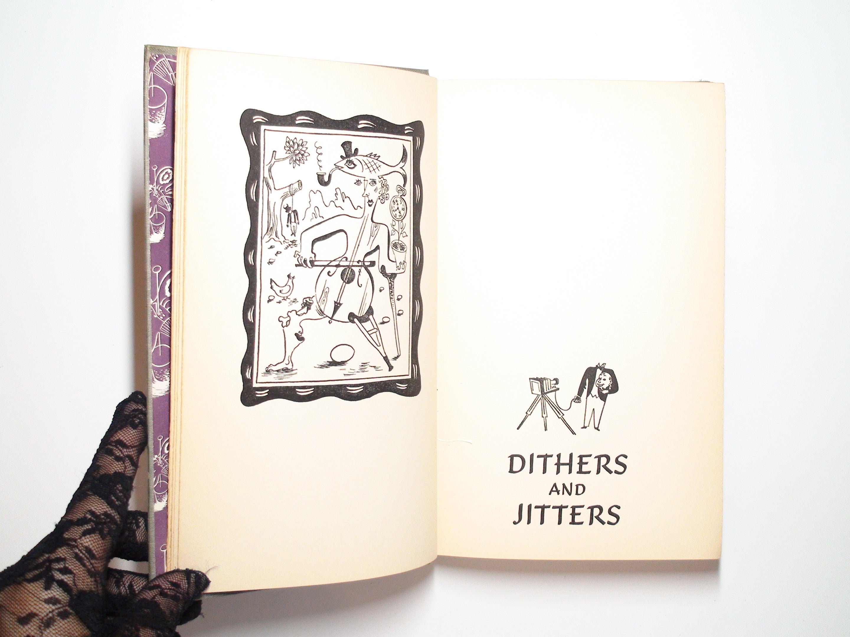 Dithers and Jitters by Cornelia Otis Skinner, Illustrated, 2nd Printing, 1938