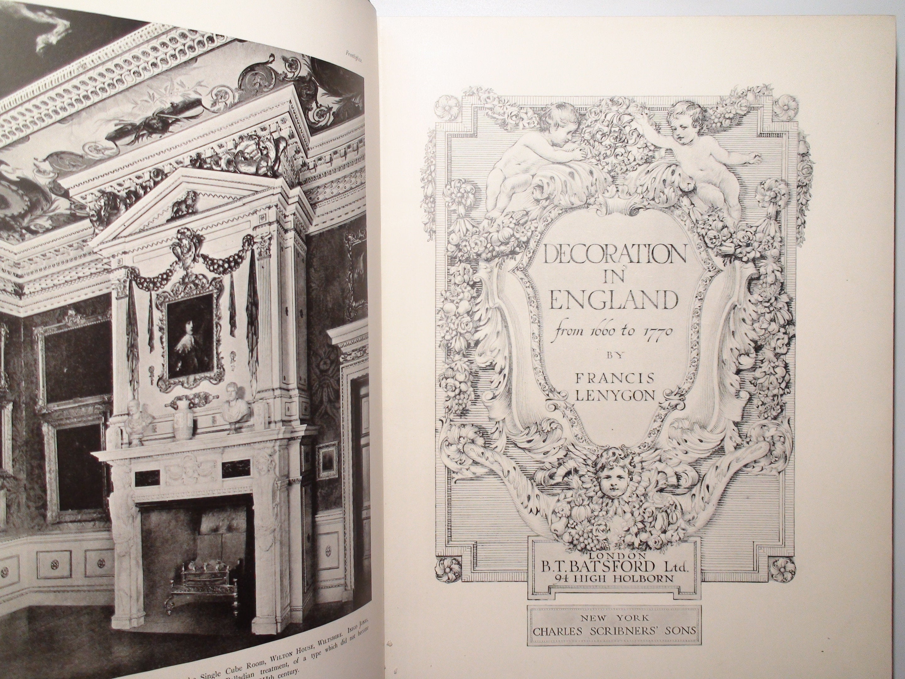 Decoration in England from 1660 to 1770, Francis Lenygon, Illustrated, 1914