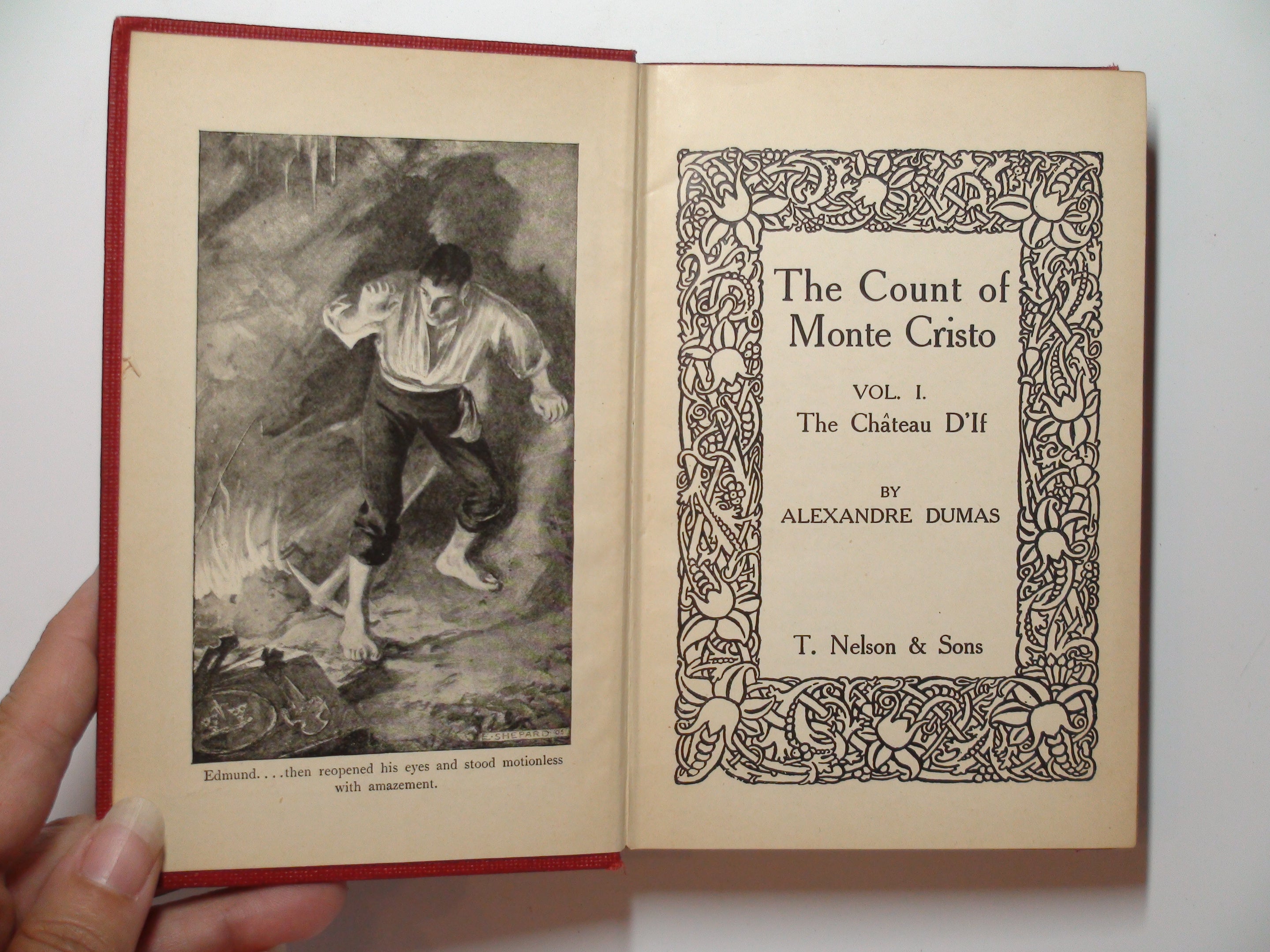 The Count of Monte Cristo, by Alexandre Dumas, In Two Volumes, 1910