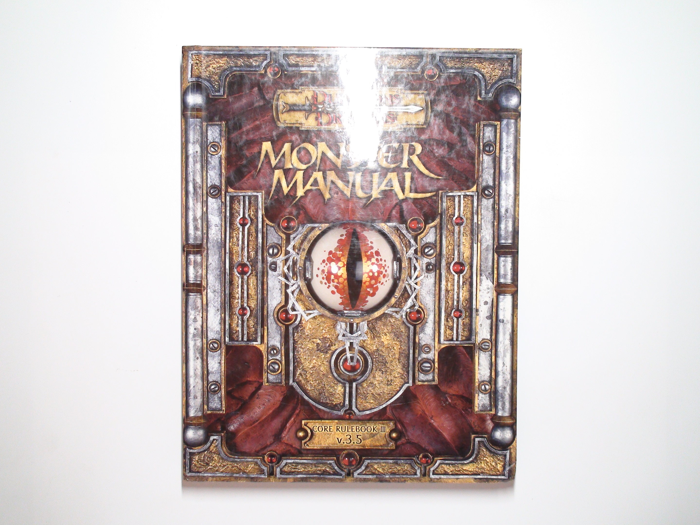 Monster Manual, Core Rulebook III, D&D 3.5, 1st Ed, 1st Printing, 2003
