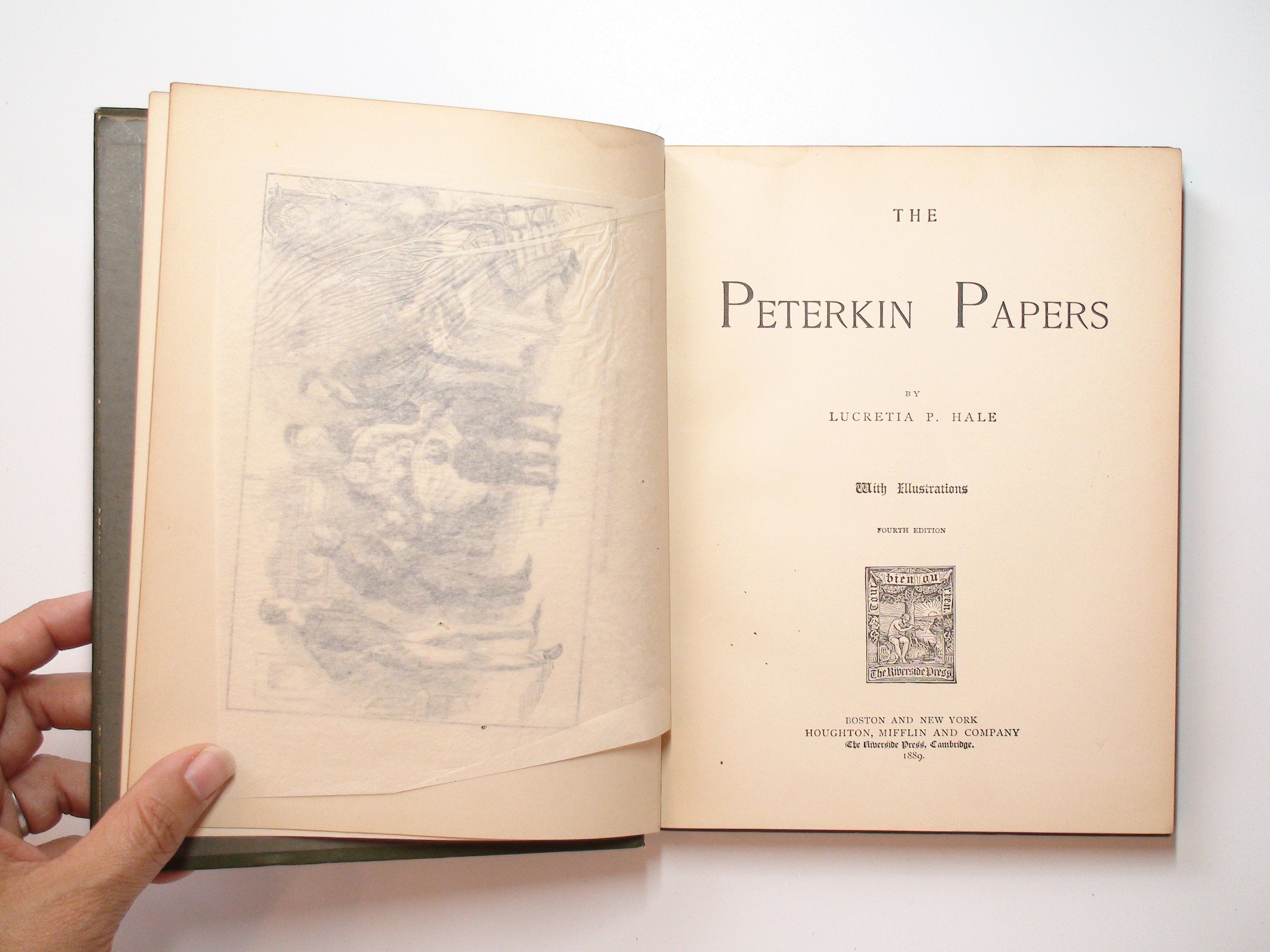 The Peterkin Papers, by Lucretia P. Hale, Illustrated, 4th Ed, 1889