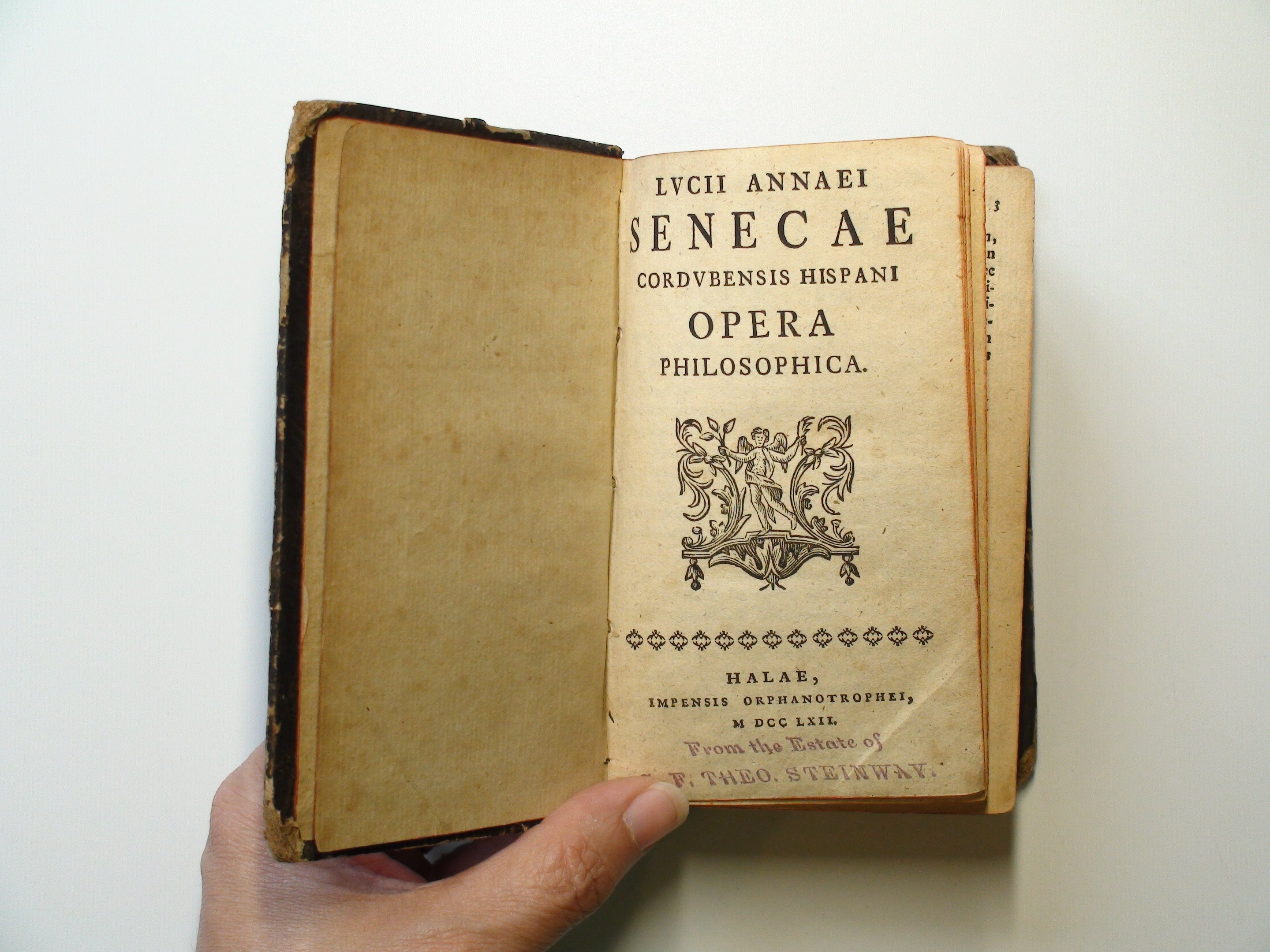 Lvcii Annaei Senecae Cordvbensis Hispani Opera Philosophica, 1762