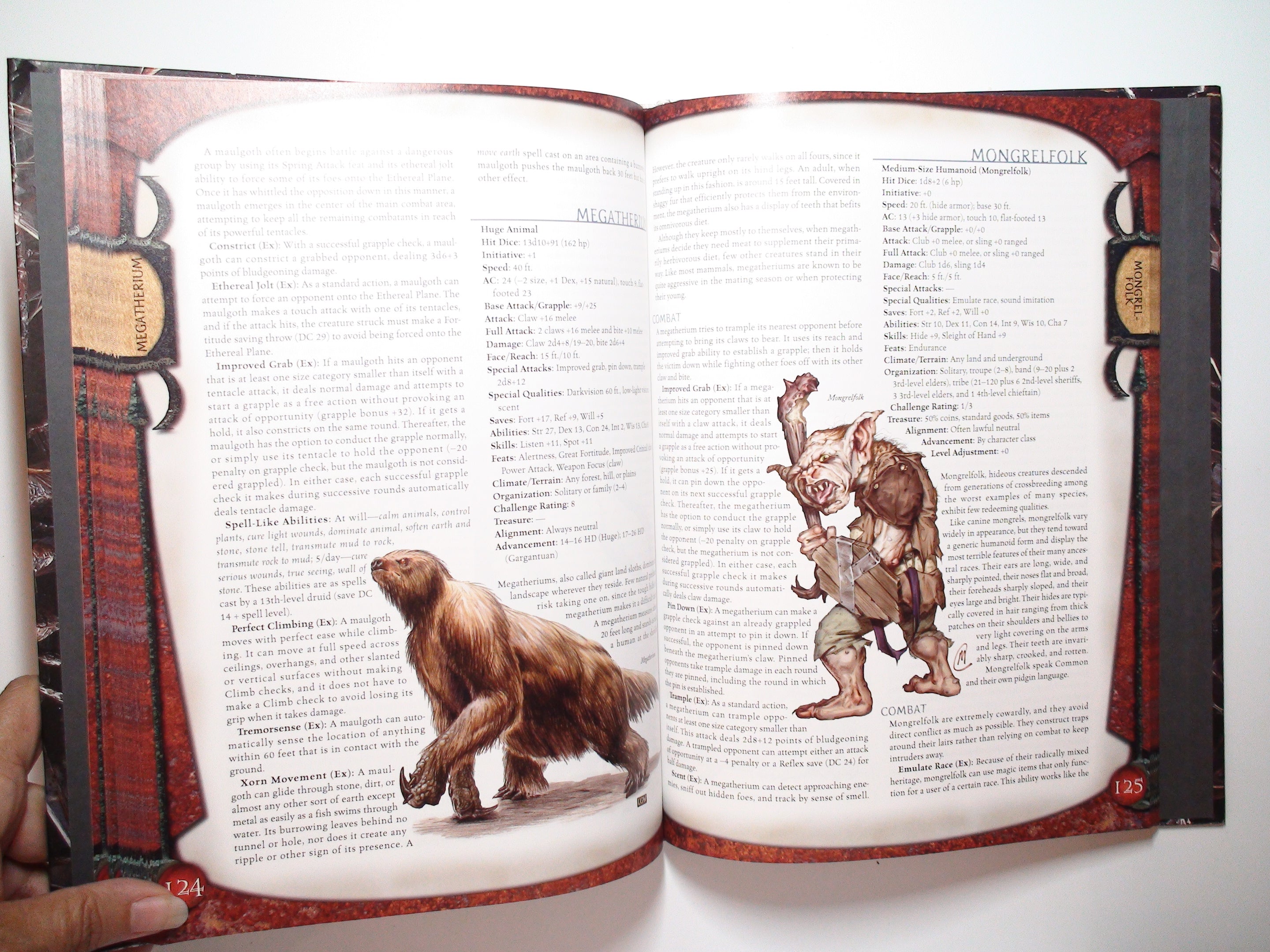 Fiend Folio, Wizzards of the Coast, Dungeons and Dragons 3.5, 1st Printing, 2003