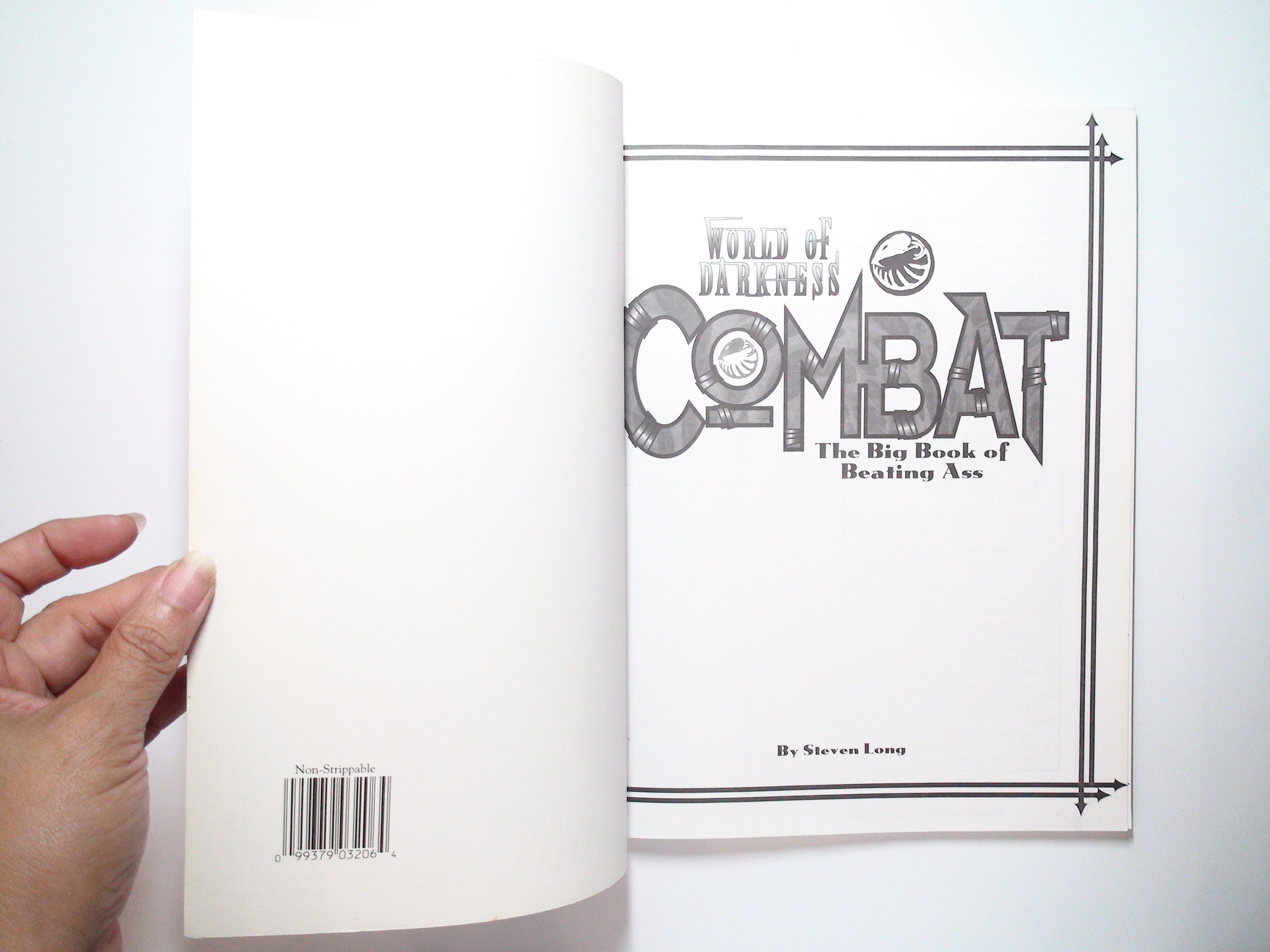Combat, World of Darkness, White Wolf, WW3206, 1996
