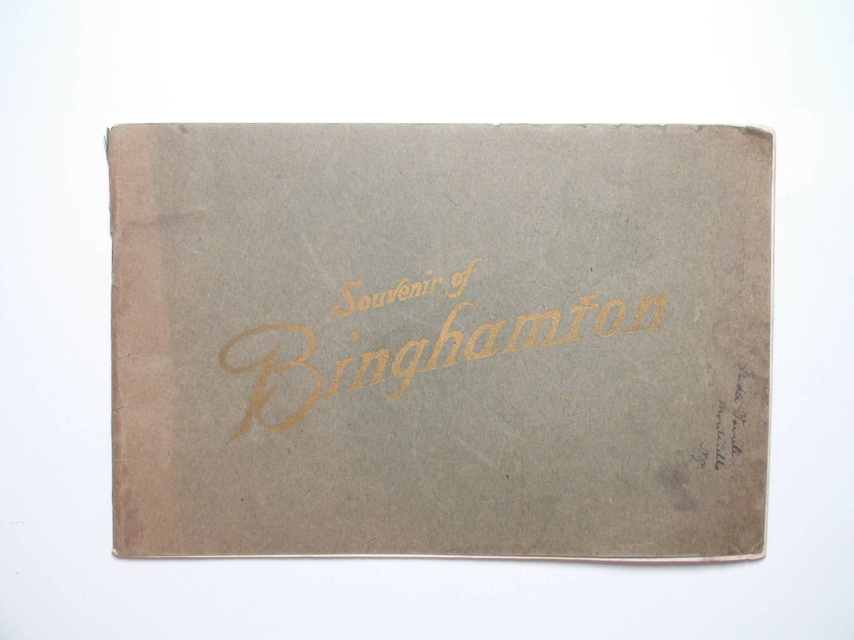 Souvenir of Binghamton, NY, A City of Homes, Published by CS Woolworth