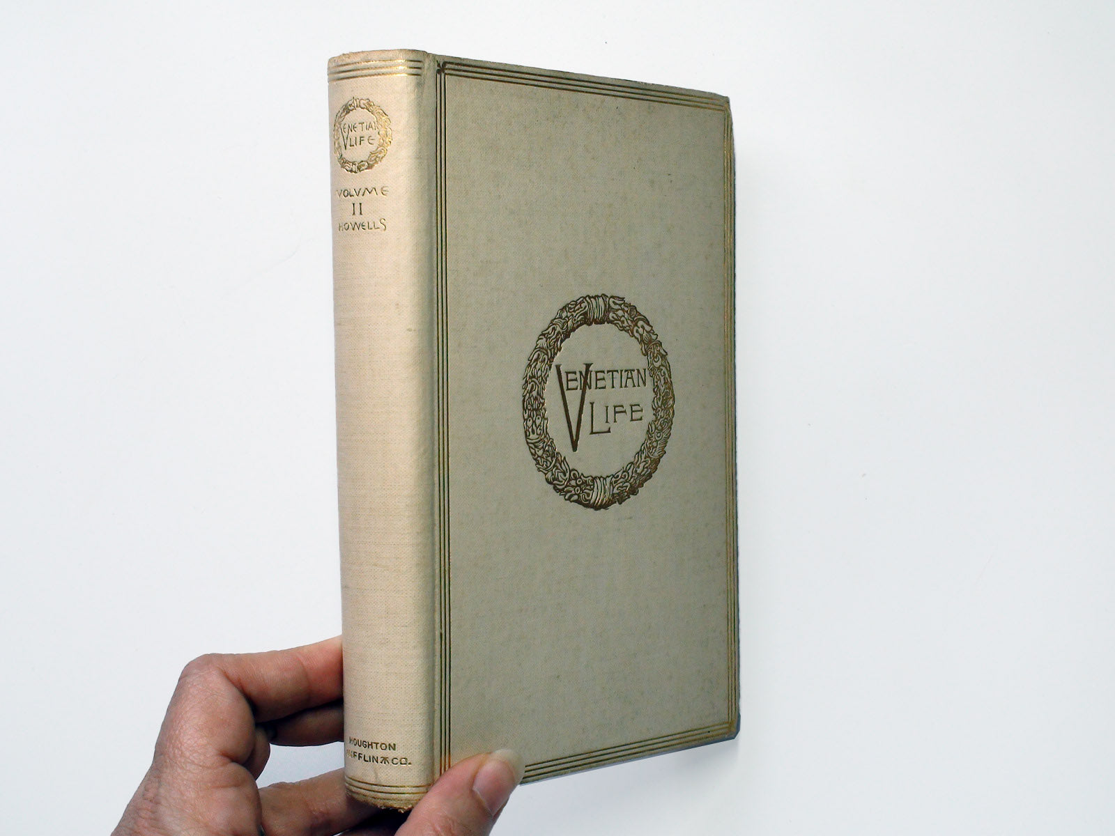 Venetian Life by William Dean Howells, Vol II Only, Illustrated, 1893
