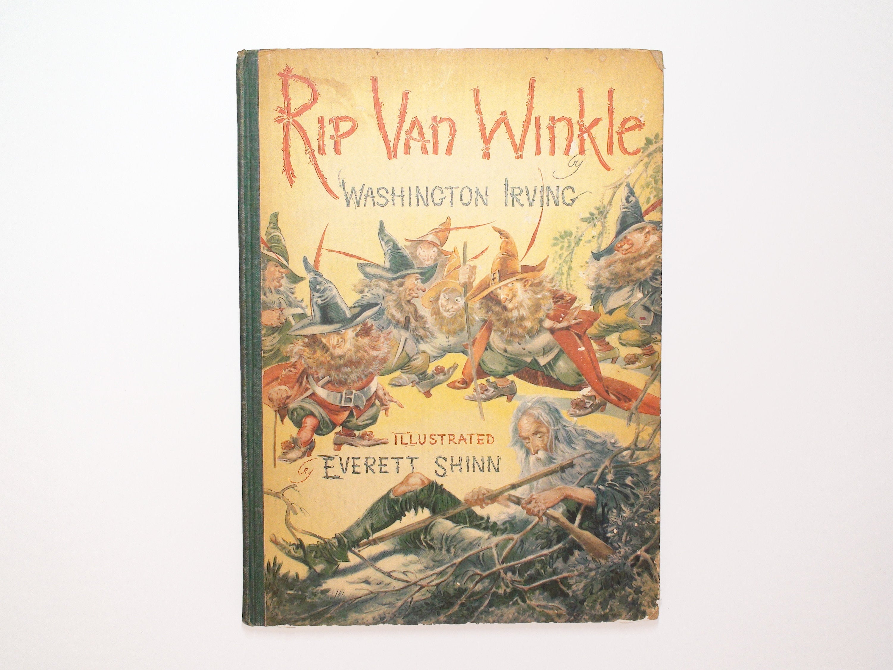 Rip Van Winkle by Washington Irving, Illustrated by Everett Shinn, 1939