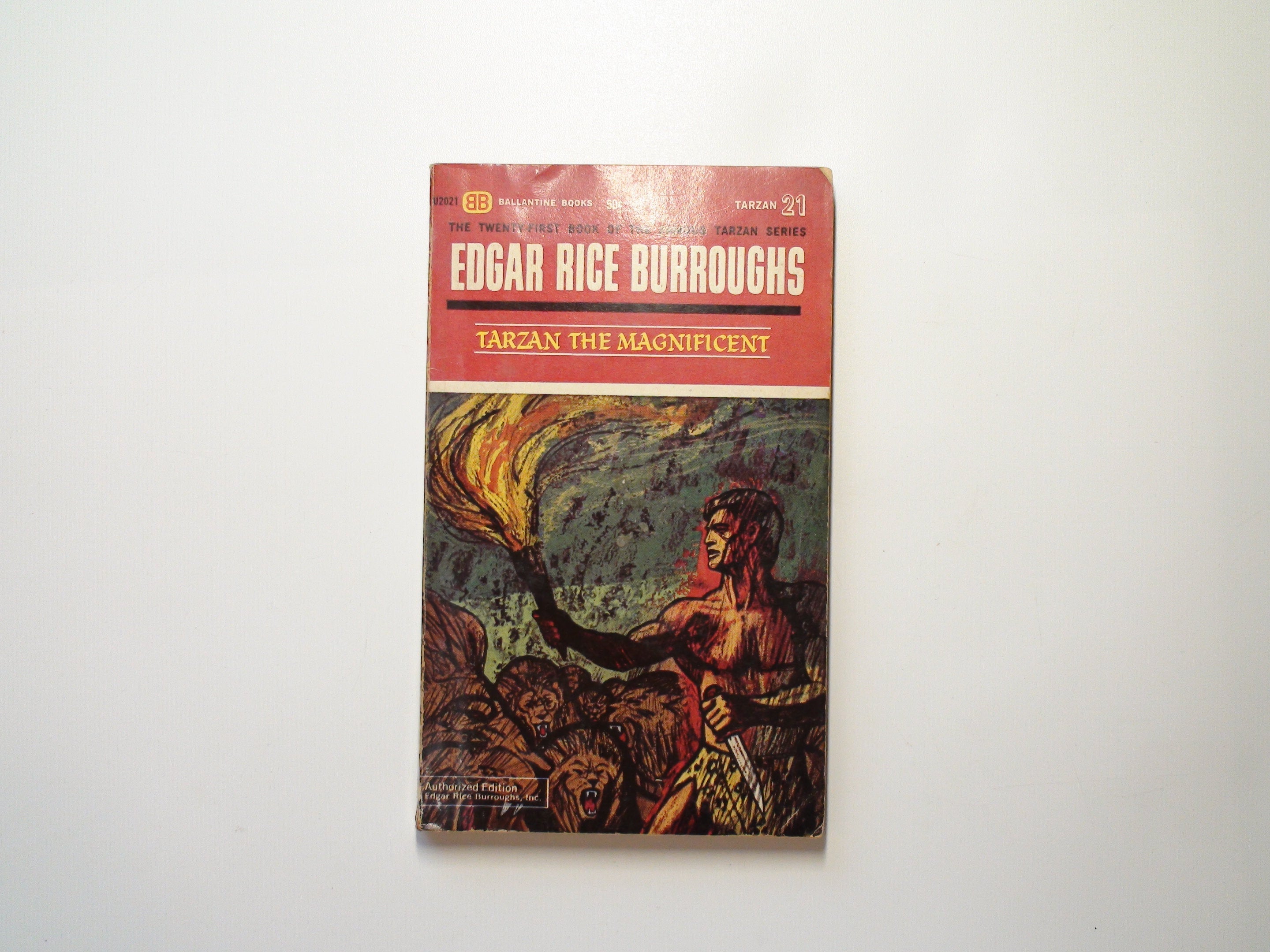 Tarzan the Magnificent, by Edgar Rice Burroughs, Vintage Paperback, 1964