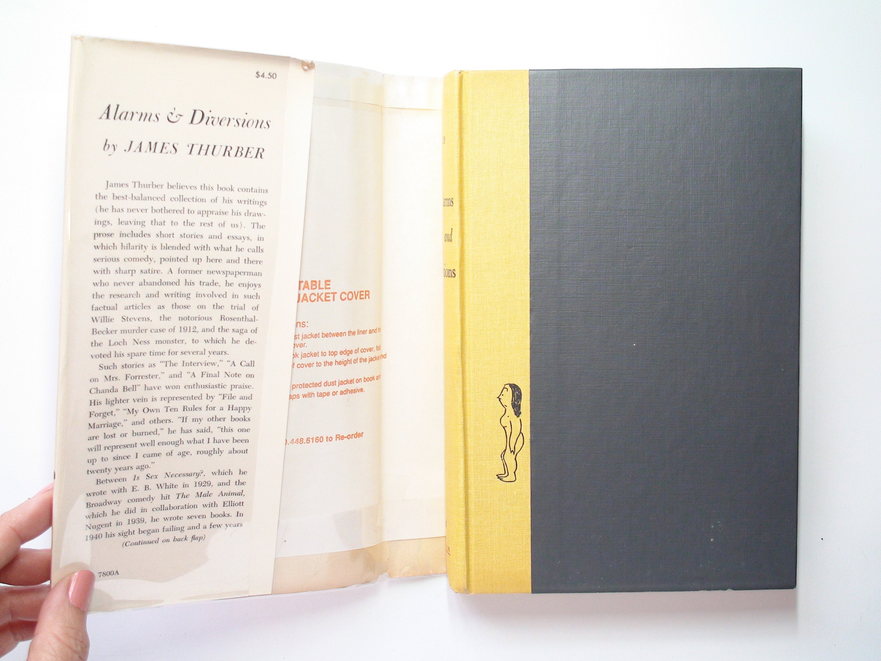 Alarms and Diversions by James Thurber, Stated 1st Ed, Illustrated, 1957