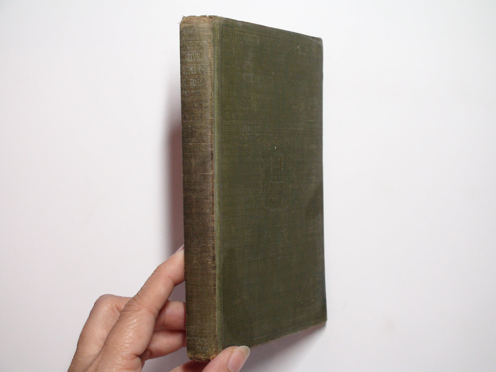 Representative Poems of Robert Burns, Edited by Charles Lane Hanson, 1924