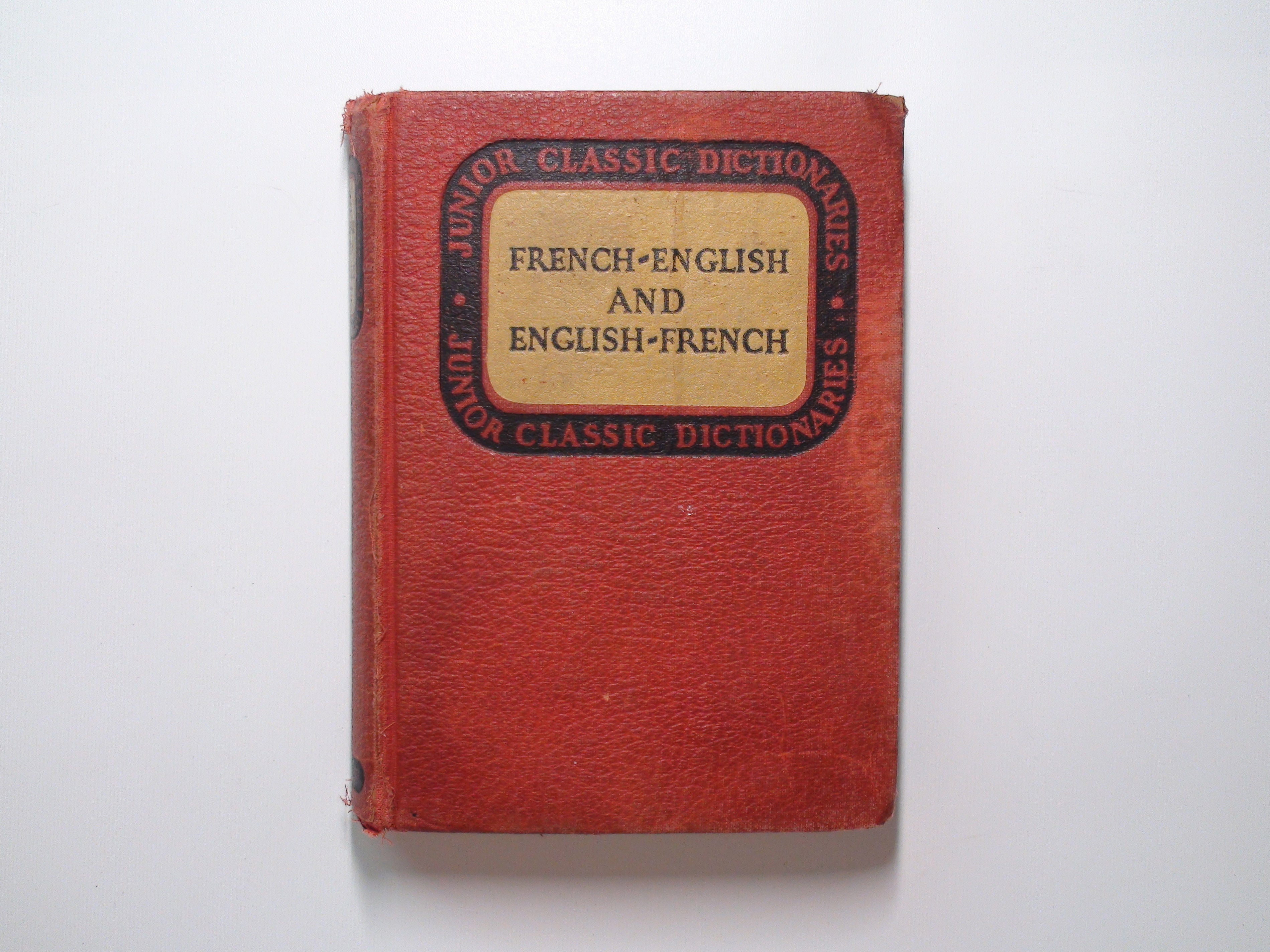 Junior Classic French Dictionary by J. E. Wessely, Rev. Ed, Follett, 1947