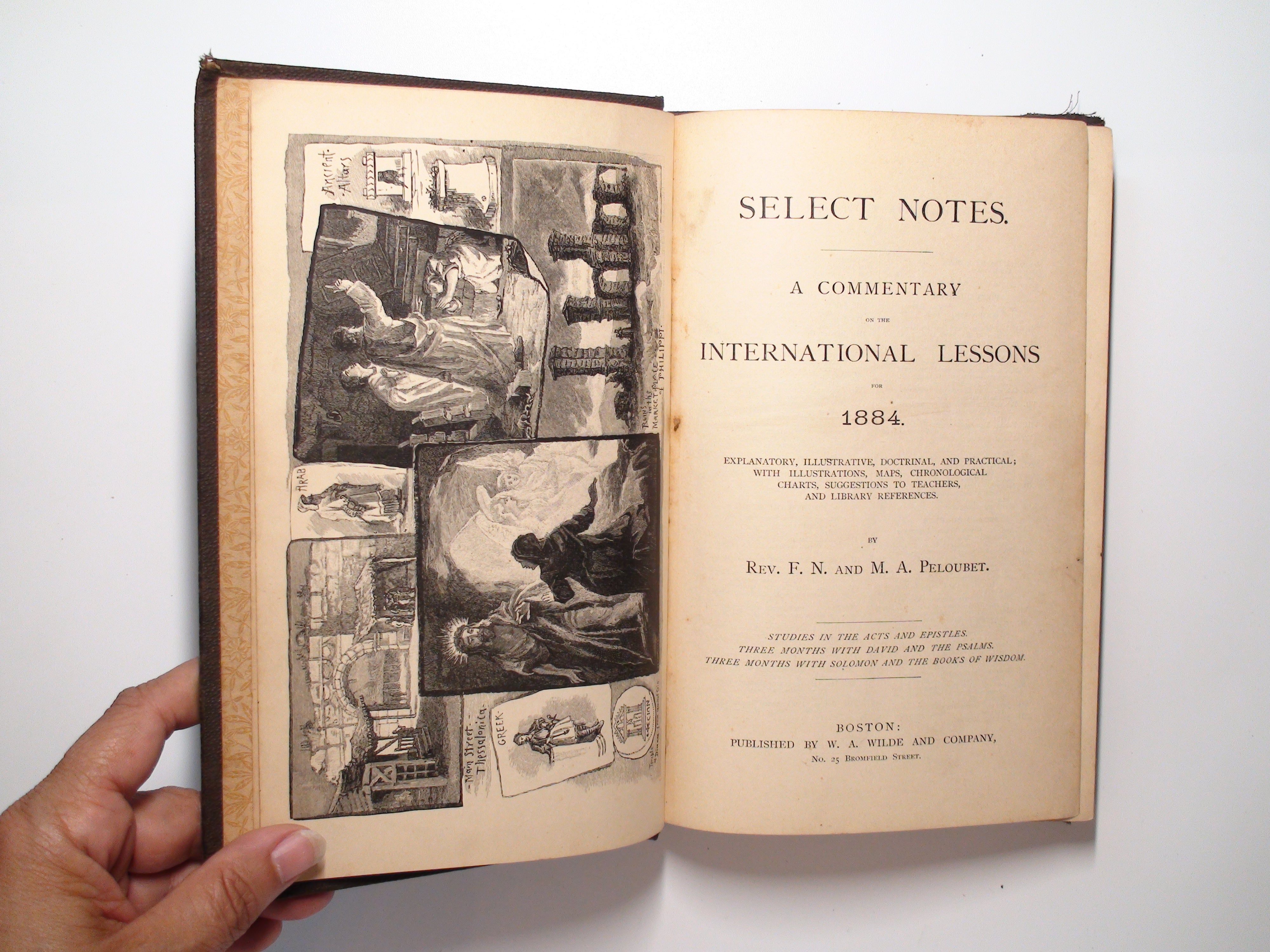 Select Notes. A Commentary On The International Lessons For 1884, Illustrated