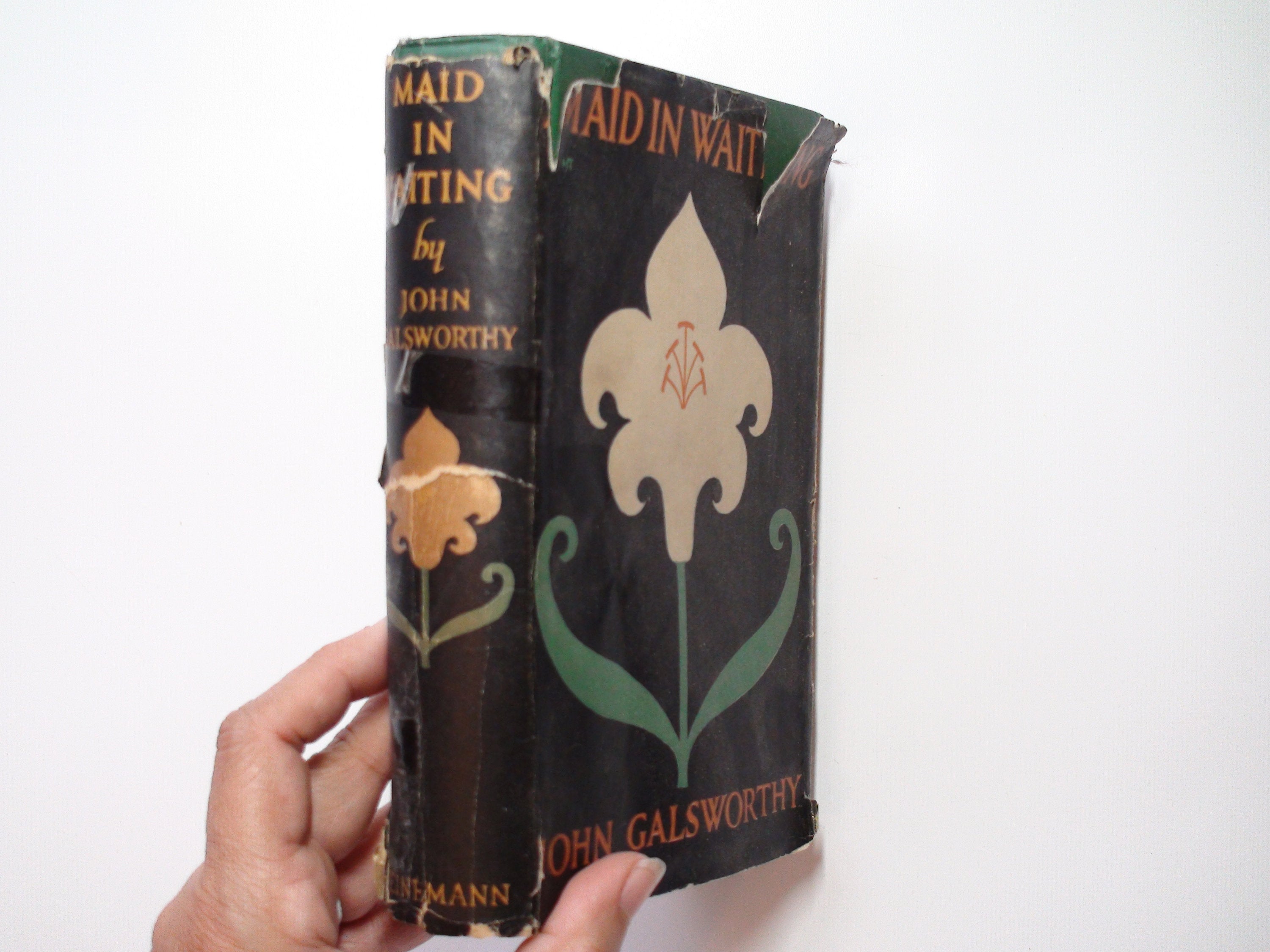 Maid in Waiting, by John Galsworthy, 1st Ed, Hardcover w/ D/J, 1931