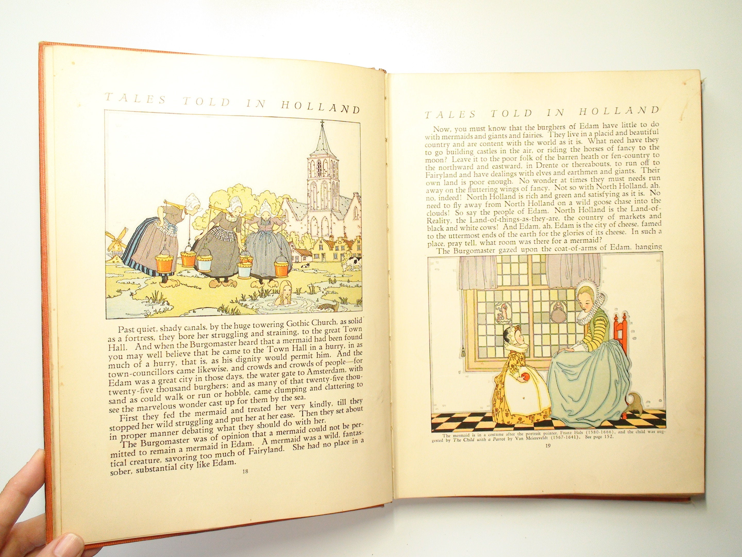 Tales Told in Holland, Olive Beaupre Miller, Illustrated, 1st Ed, 1926