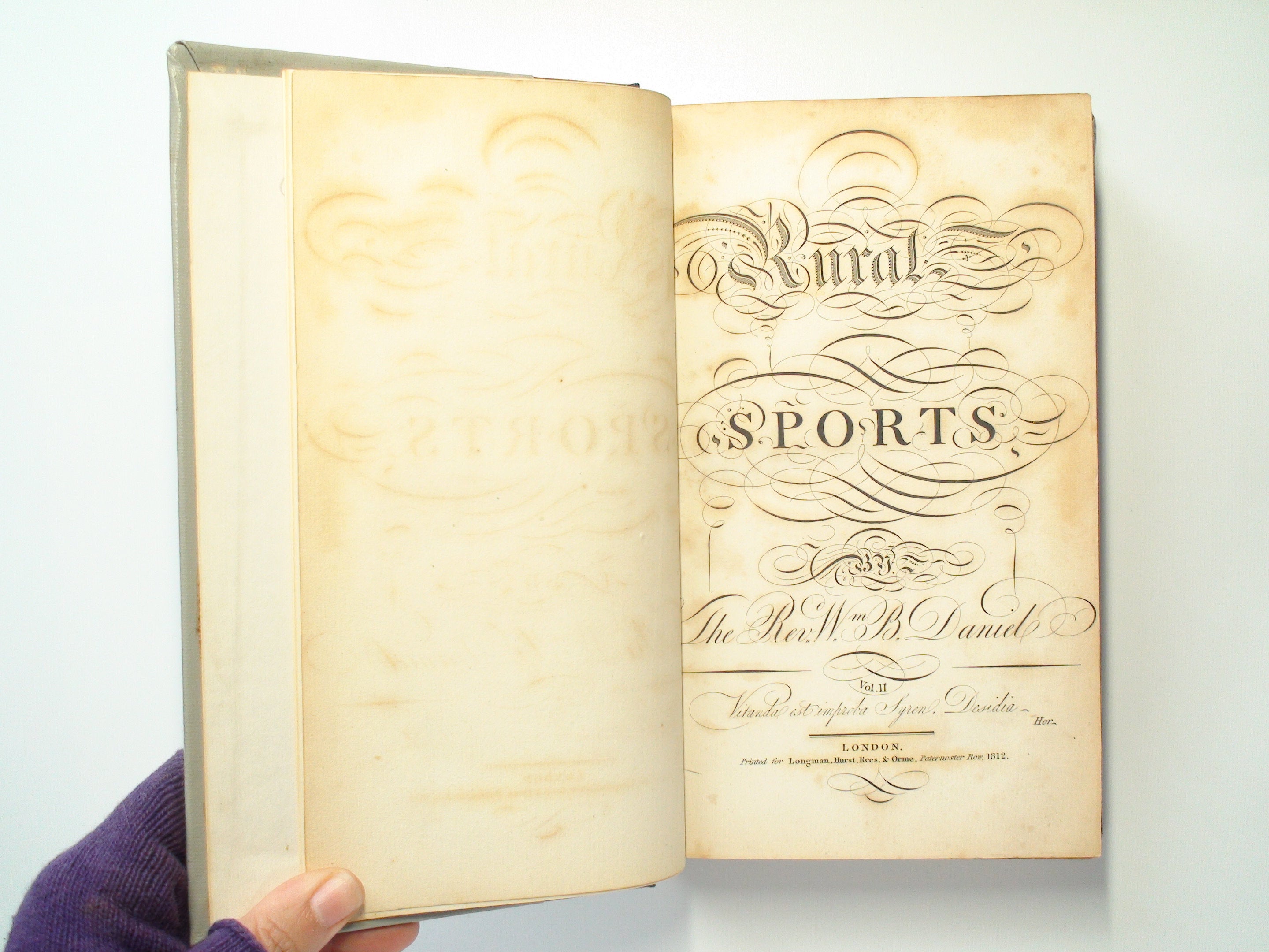 Rural Sports, W. B. Daniel, Complete in 4 Vol Including Supplement, New Ed, 1812