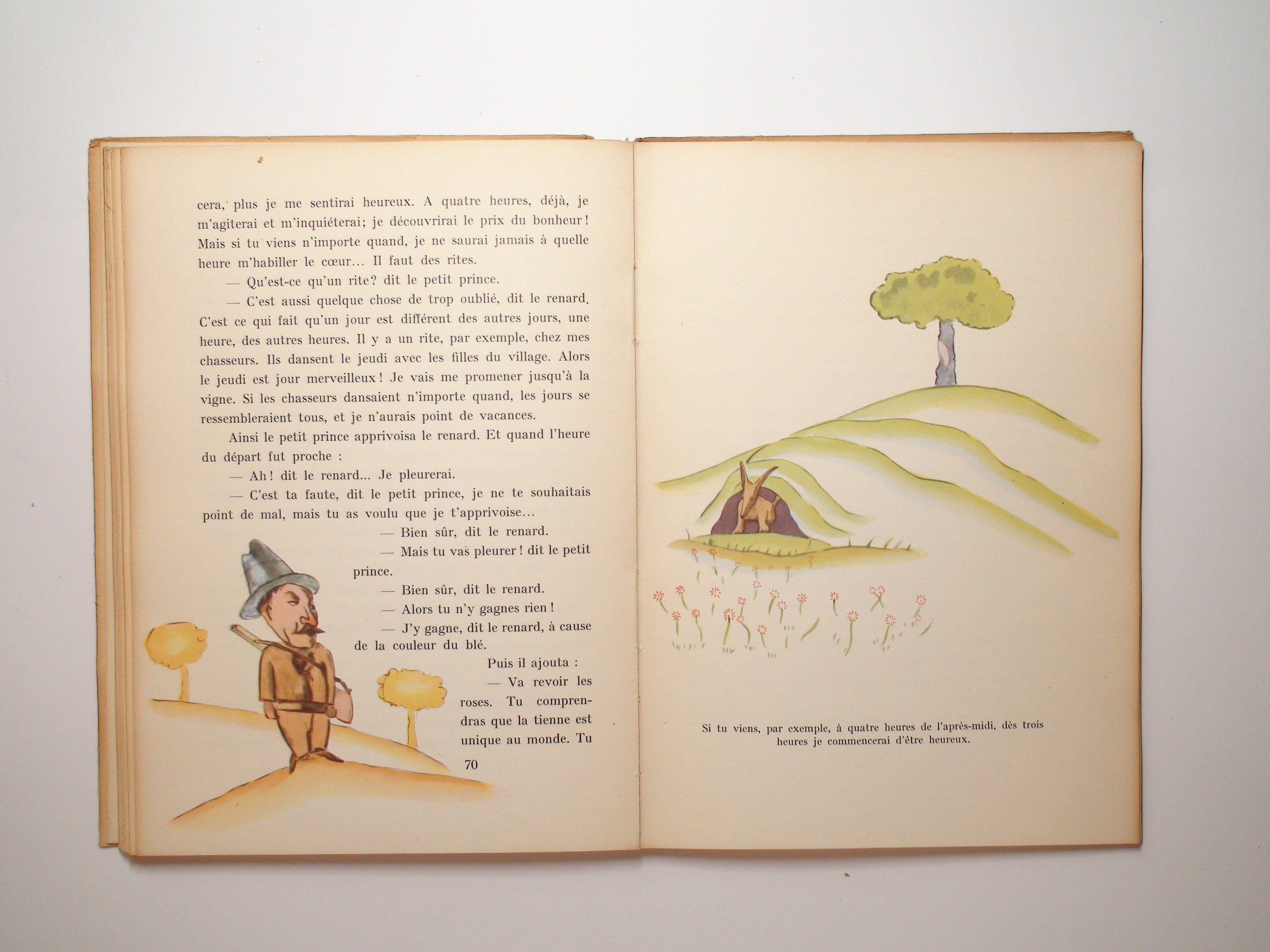 Le Petit Prince, Antoine De Saint-Exupery, Illustrated, French Language, 1946