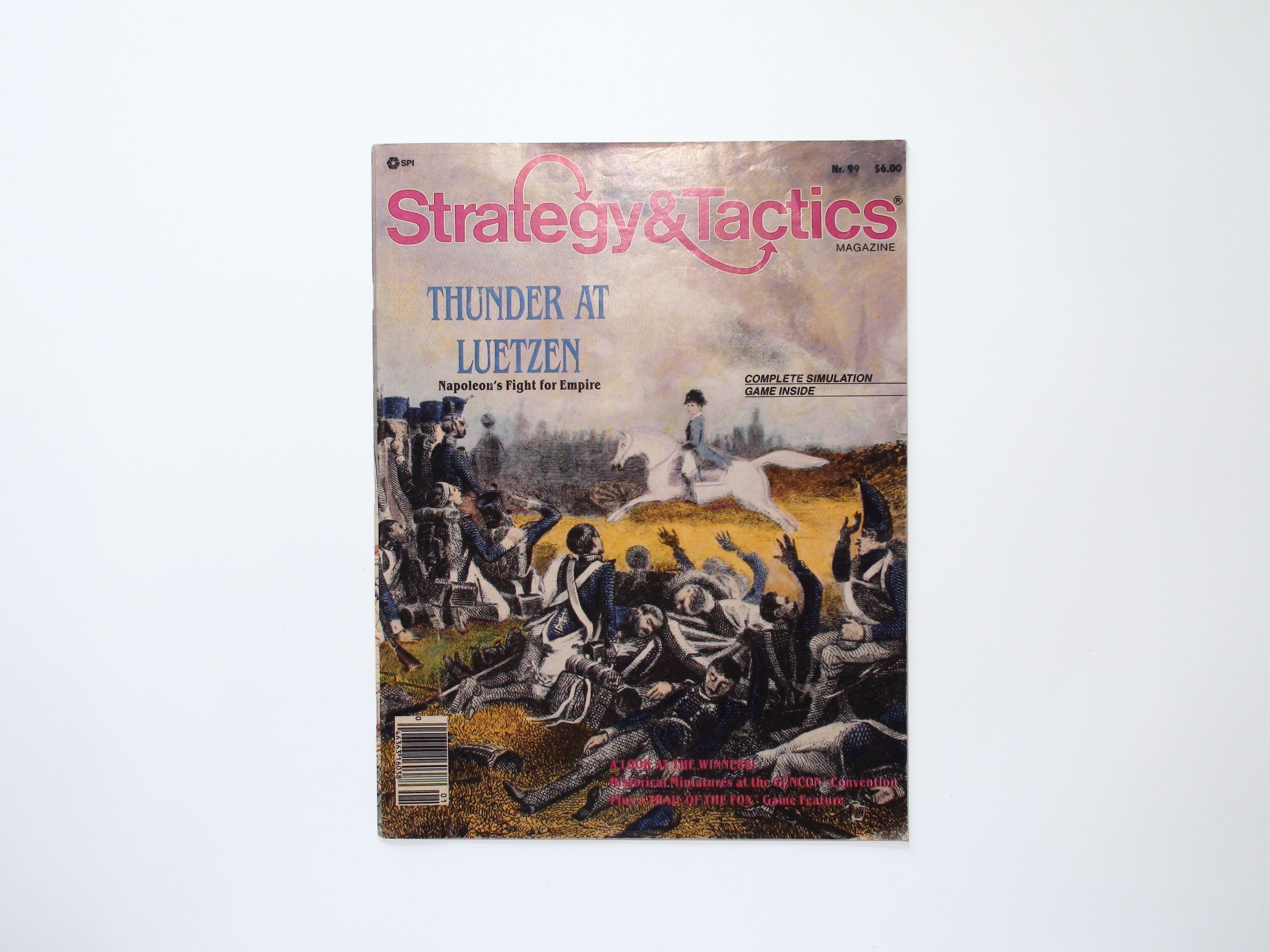 Strategy & Tactics Magazine, No. 99, Thunder at Luetzen, Jan-Feb, 1985