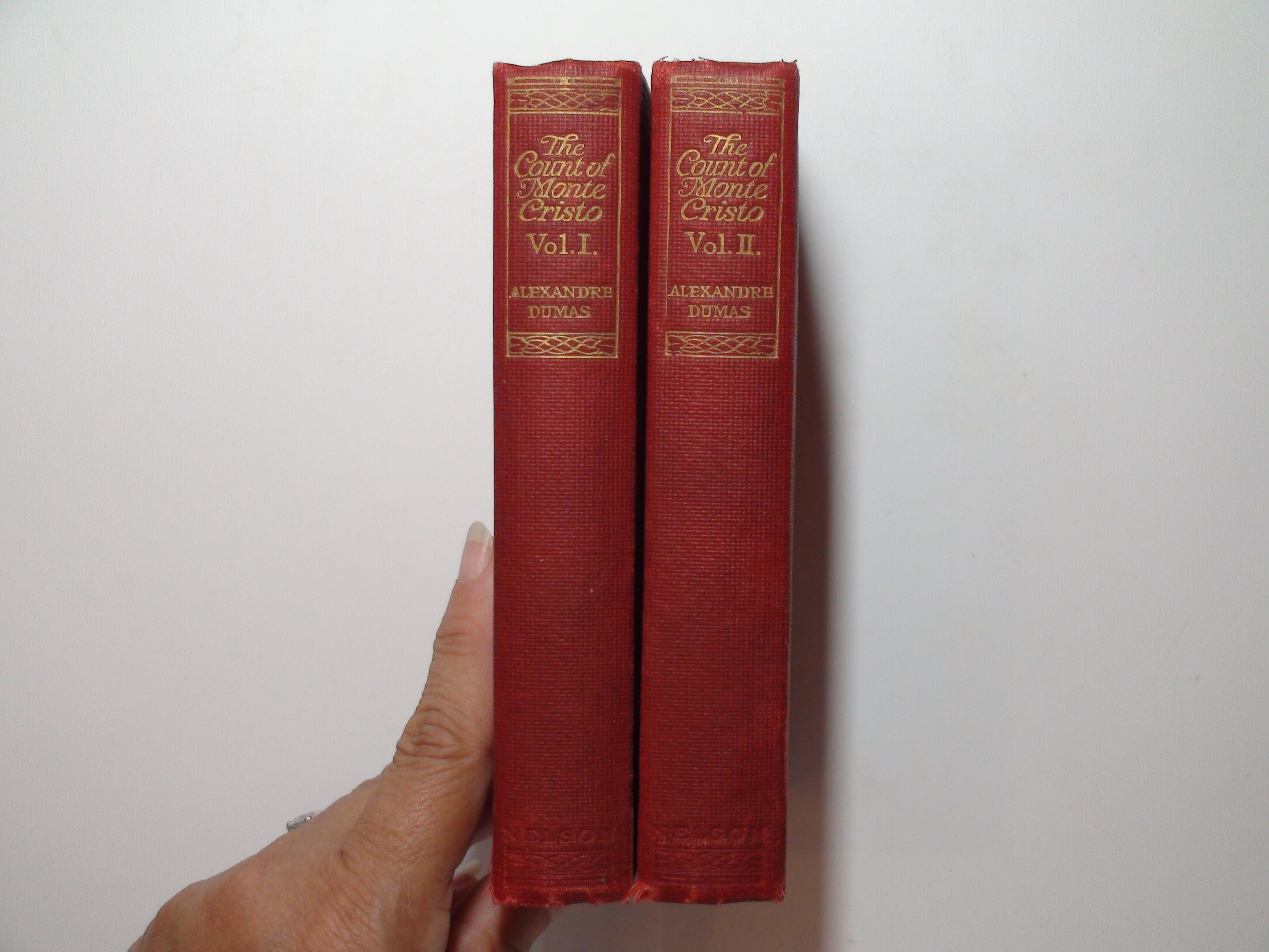 The Count of Monte Cristo, by Alexandre Dumas, In Two Volumes, 1910