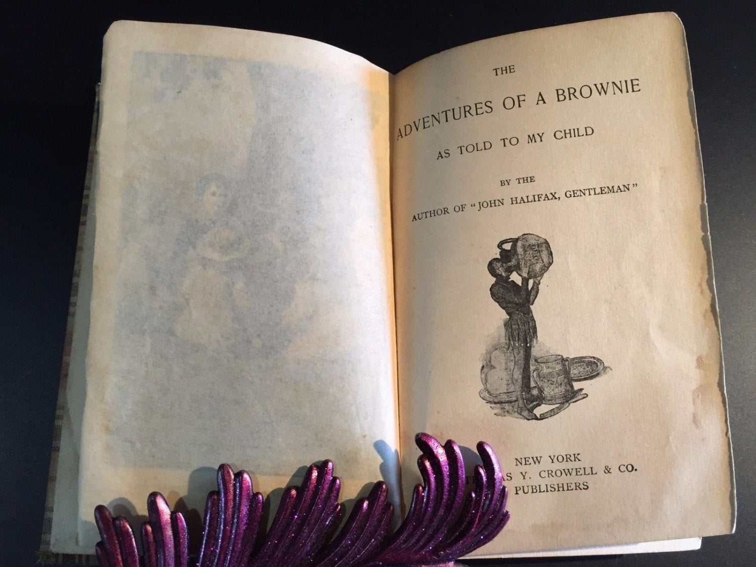 The Adventures of A Brownie, Dinah (Craik) Mulock, 1893, Illustrated, 1st Ed., Rare